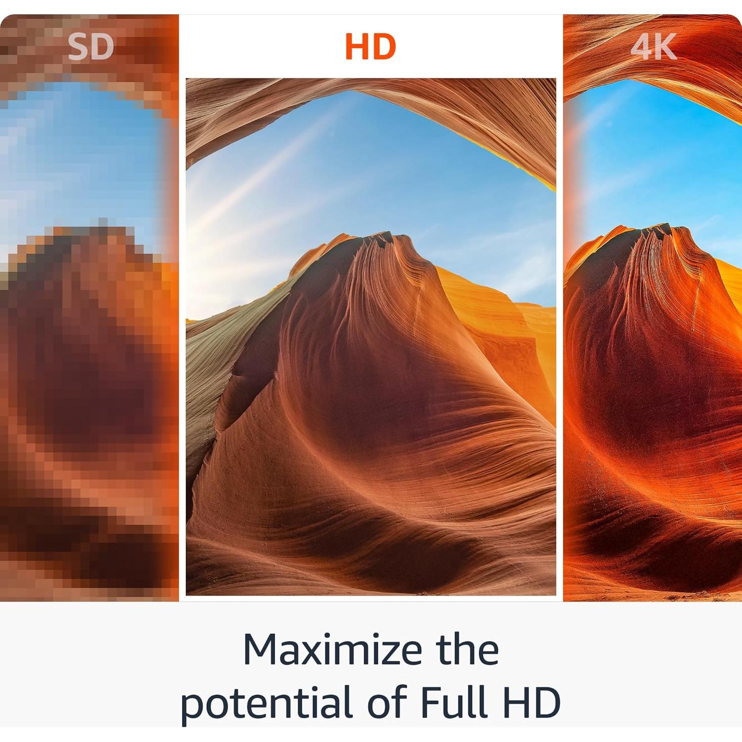 Fire TV Stick HD streaming device bundle with Alexa Voice Remote Pro