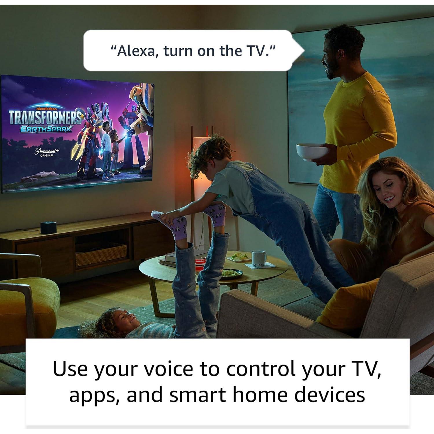 Like-New Amazon Fire TV Cube (newest model) with AI-powered Fire TV Search, Hands-free streaming device with Alexa, Wi-Fi 6E, 4K Ultra HD