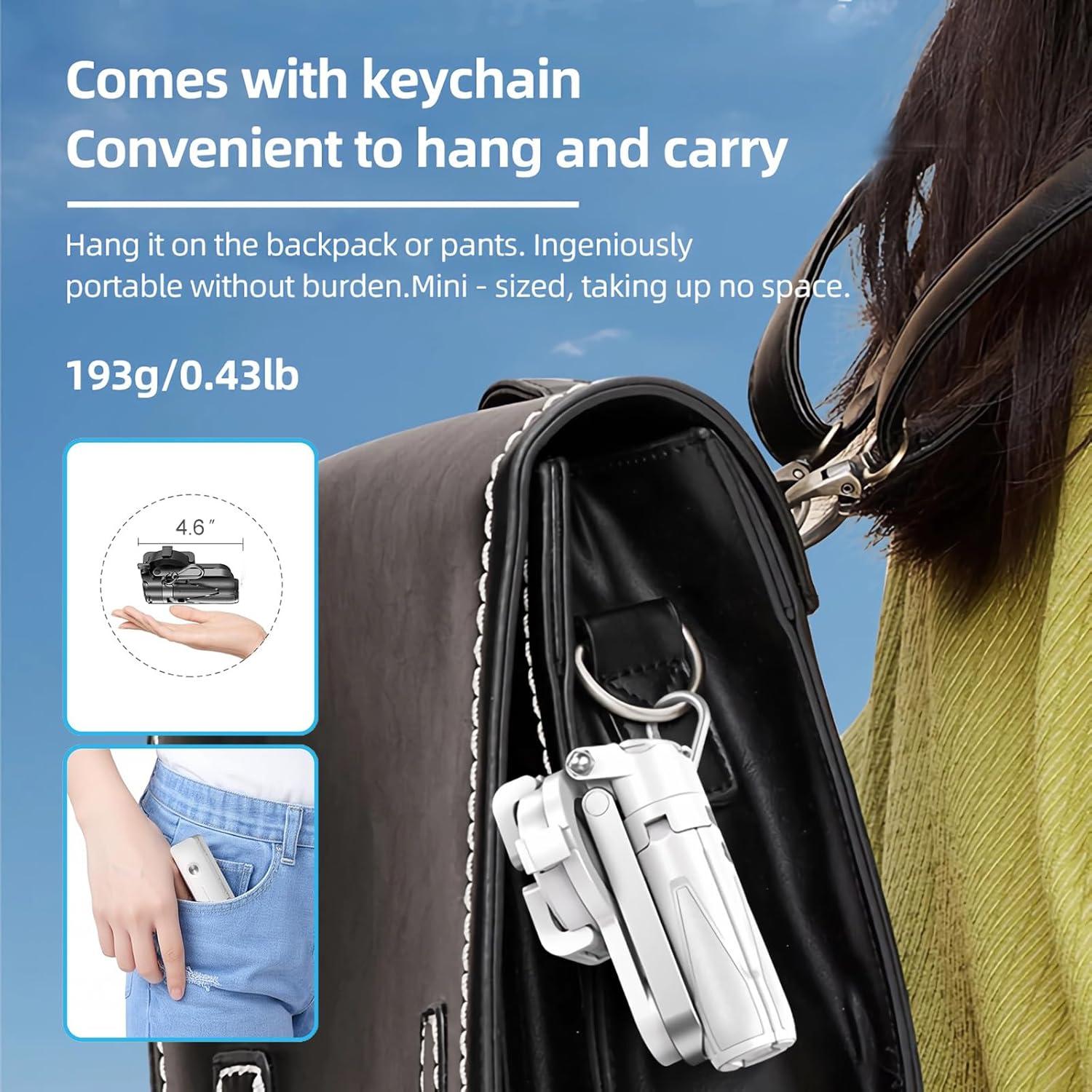 Soporte para Selfie Magnético 3-en-1 Bonkyo P15 Mini-C