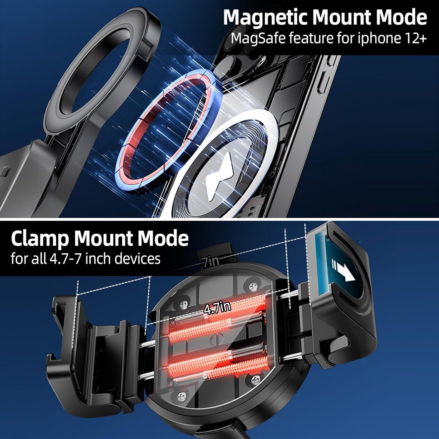 Soporte para Selfie Magnético 3-en-1 Bonkyo P15 Mini-C