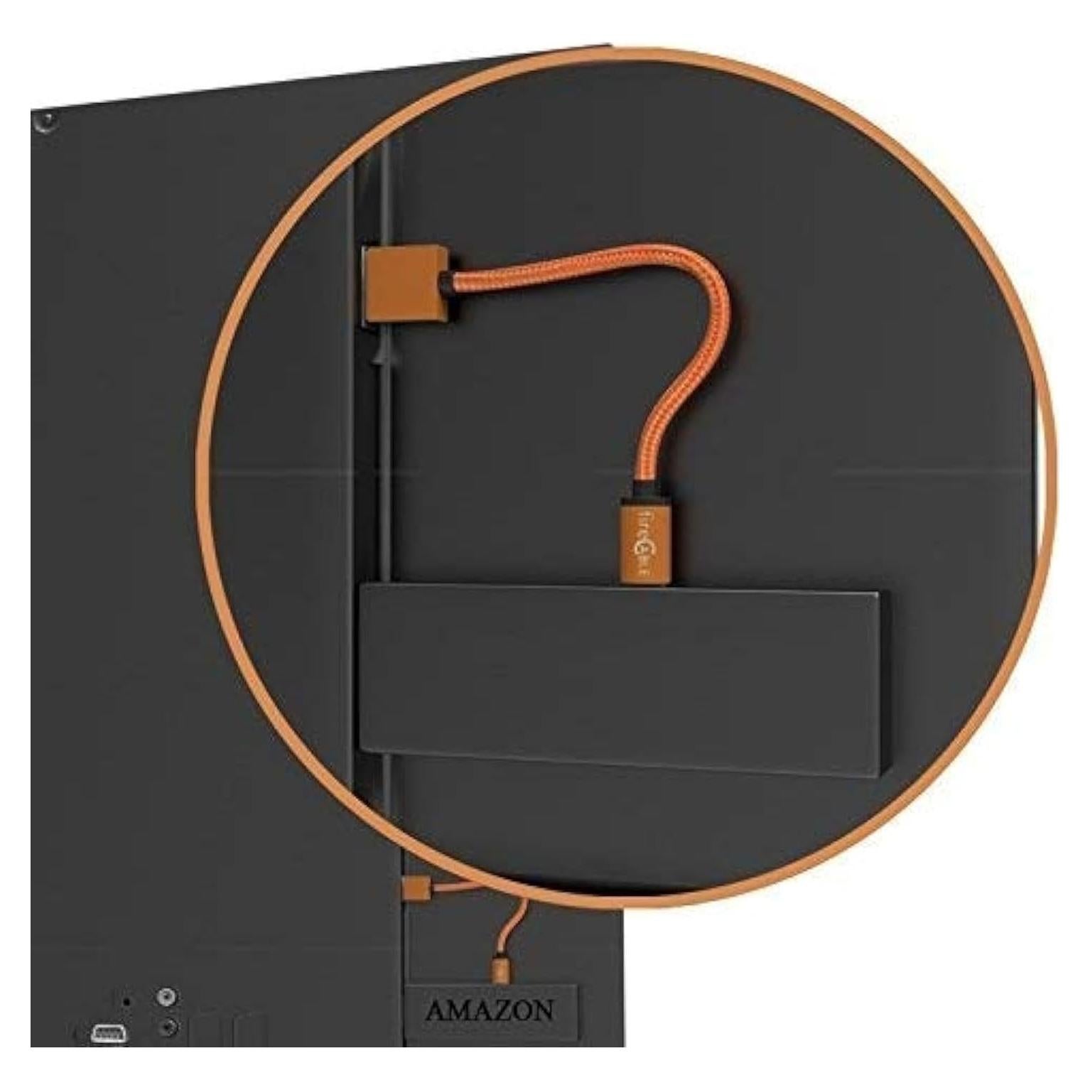 fireCable Plus Adapter for Firestick, Powers Amazon Fire TV Stick from TV USB Port, Eleminates AC Outlet Declutting Wires (See Fire Stick Comparison Chart)