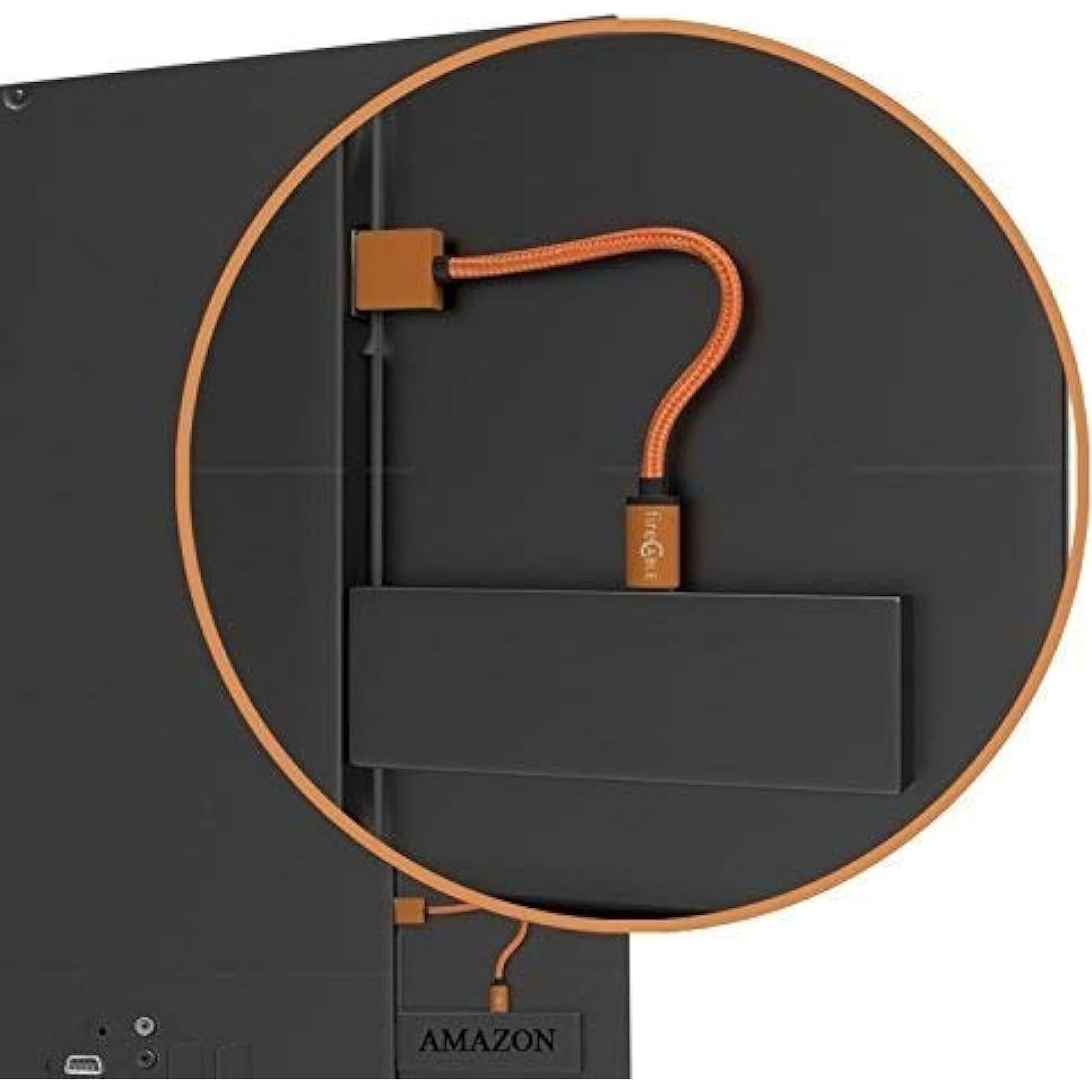 fireCable Plus Adapter for Firestick, Powers Amazon Fire TV Stick from TV USB Port, Eleminates AC Outlet Declutting Wires (See Fire Stick Comparison Chart)