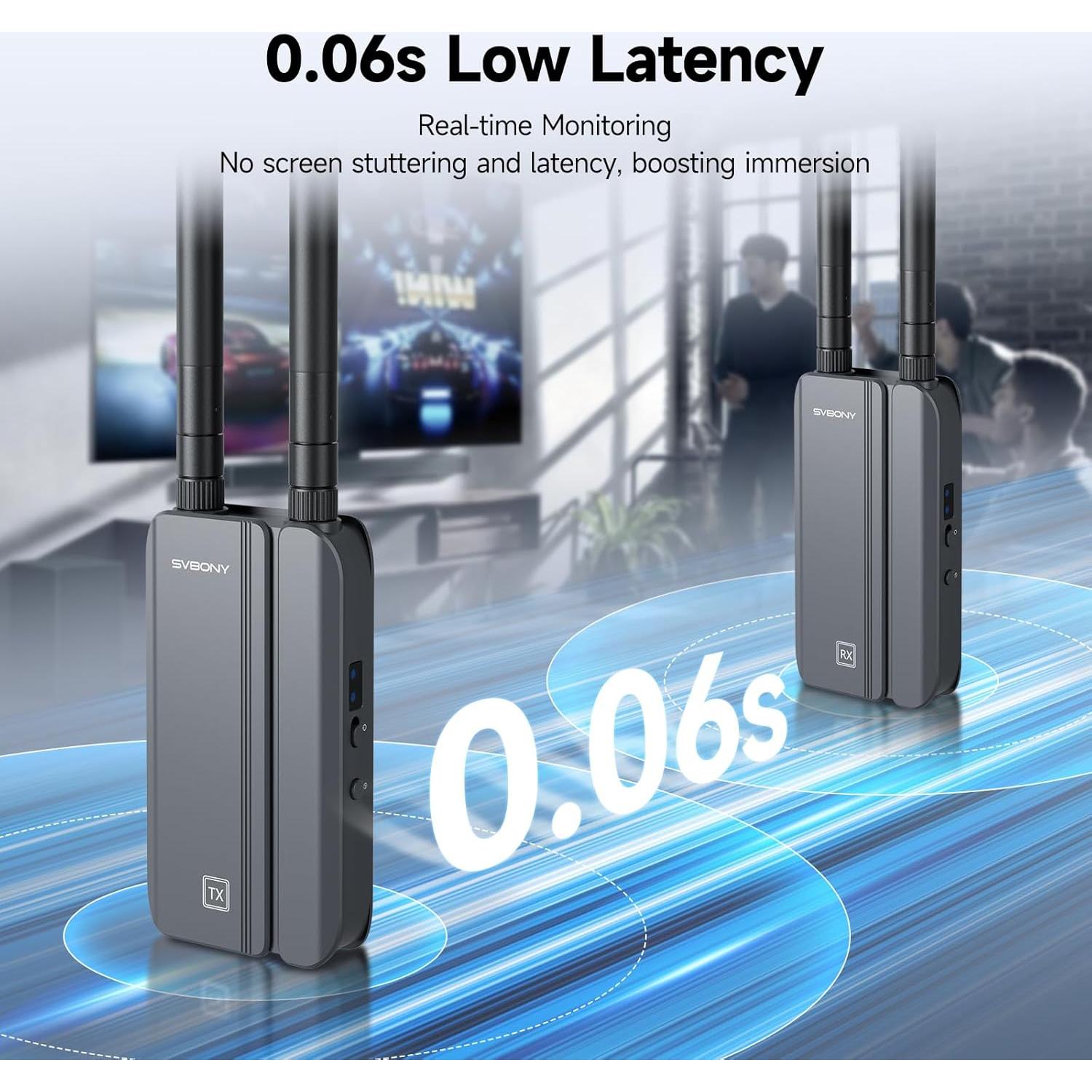 Transmisor HDMI Inalámbrico SVBONY TransAir3 1080P 60FPS