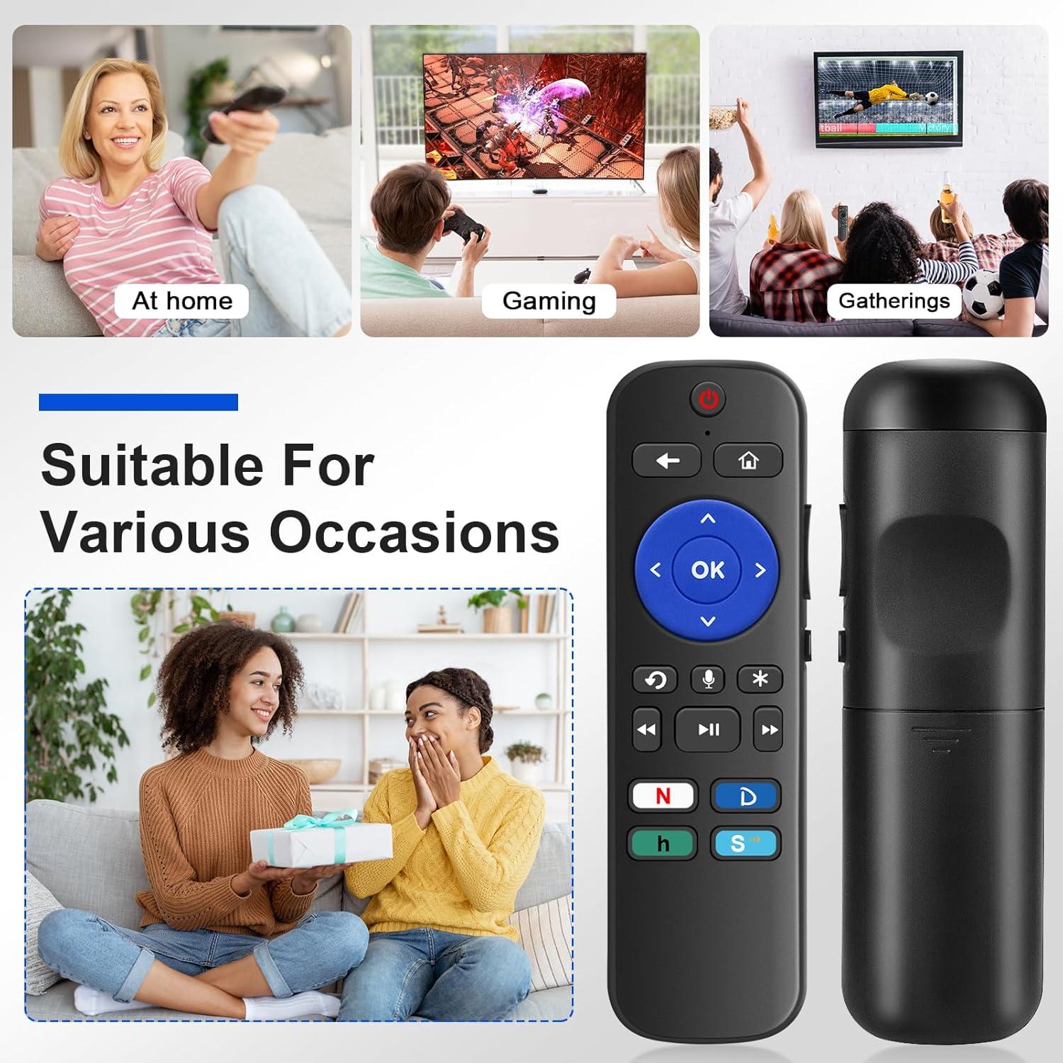 Control Remoto Universal de Voz Chobokiang RC-AL5 para Roku