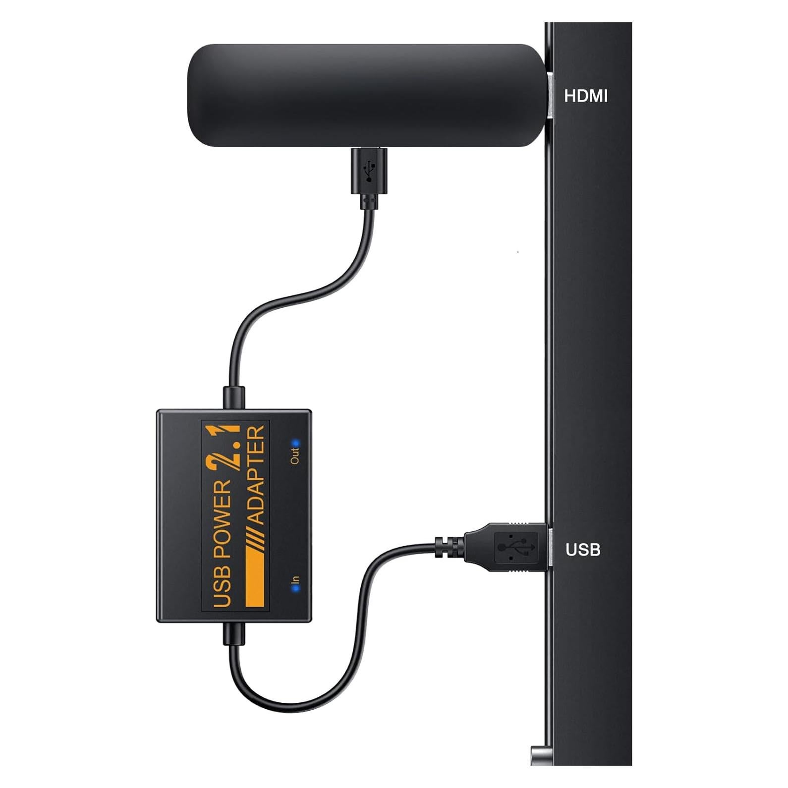 Adaptador USB de Alimentación para Fire TV Stick ZEXMTE 5V/2.1A