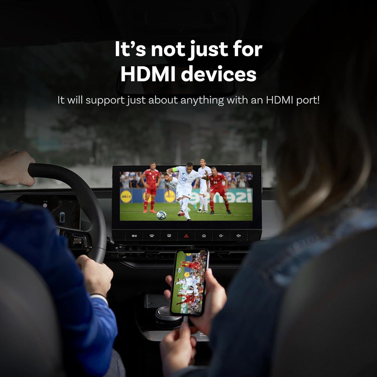 Adaptador CarPlay Inalámbrico OTTOCAST Car TV Mate Pro 1080P