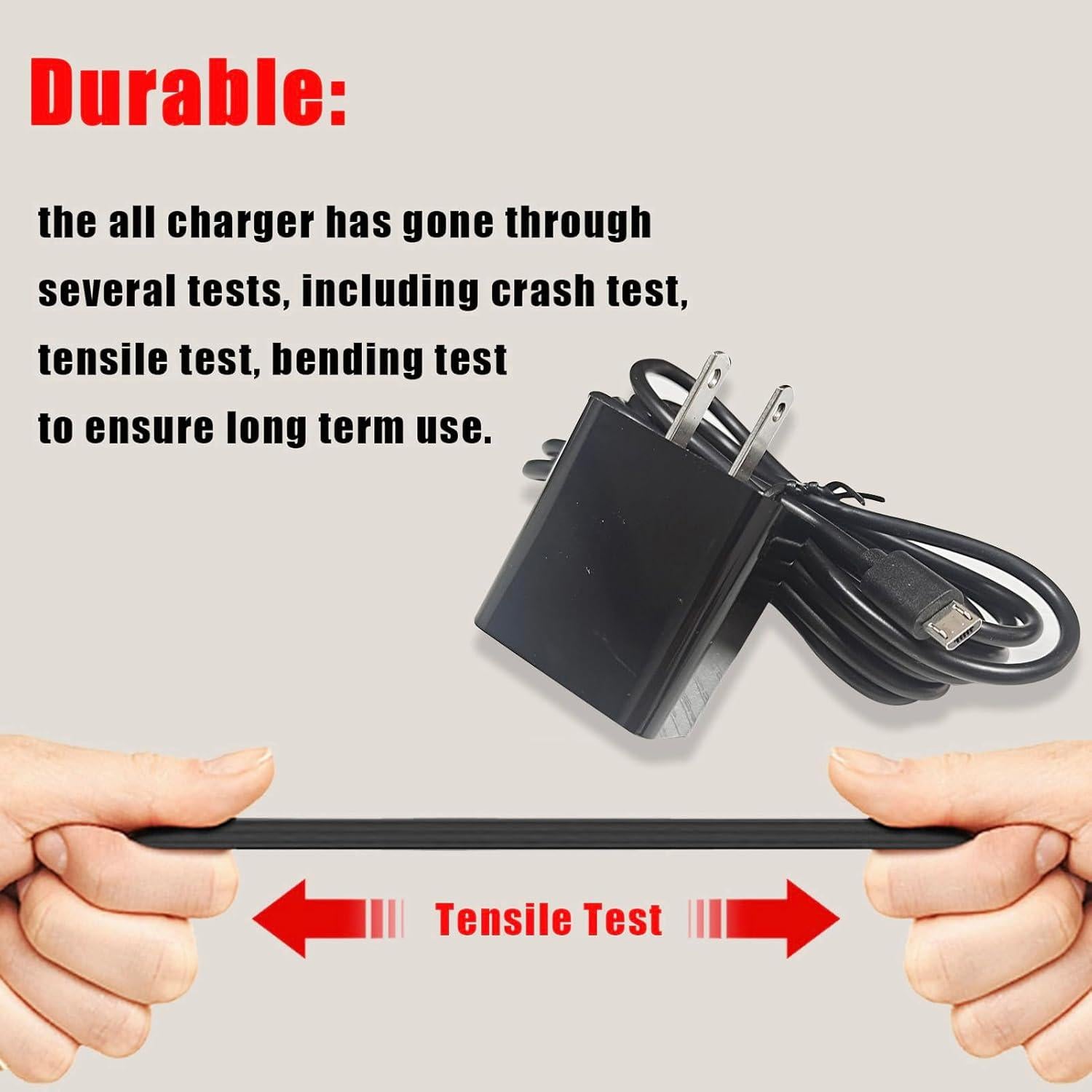 Cargador Micro USB SEEHOM para Roku Express y Premier - 5V 2A