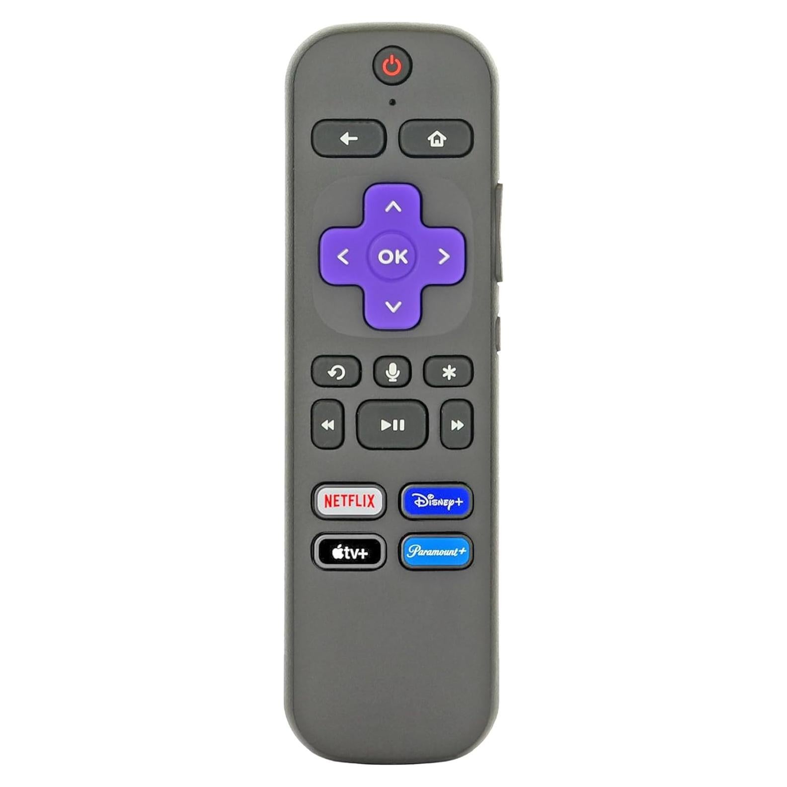 Control Remoto Universal Anderic RCA1R para Roku TV y Streaming