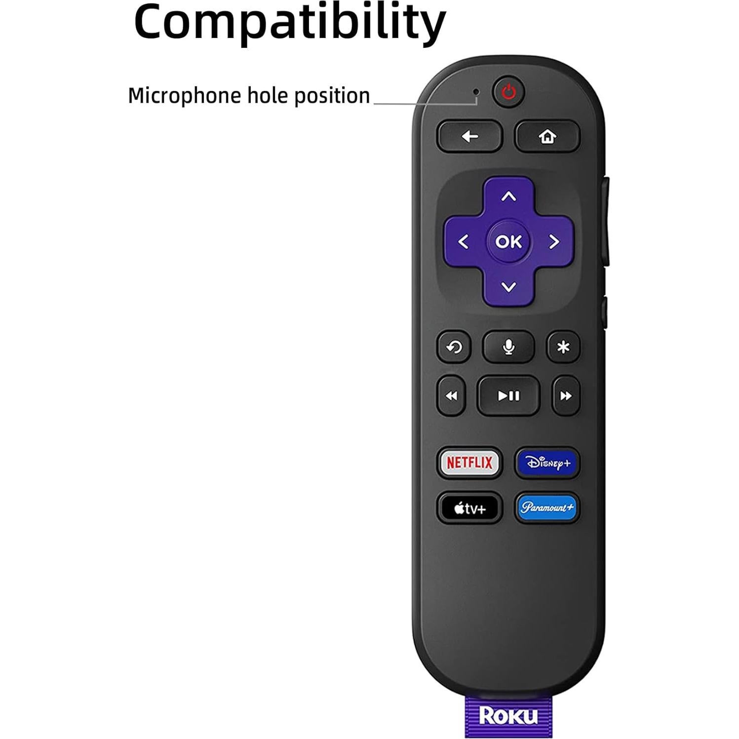 Funda de Silicona Verde Brillante para Control Remoto Roku RCA1R