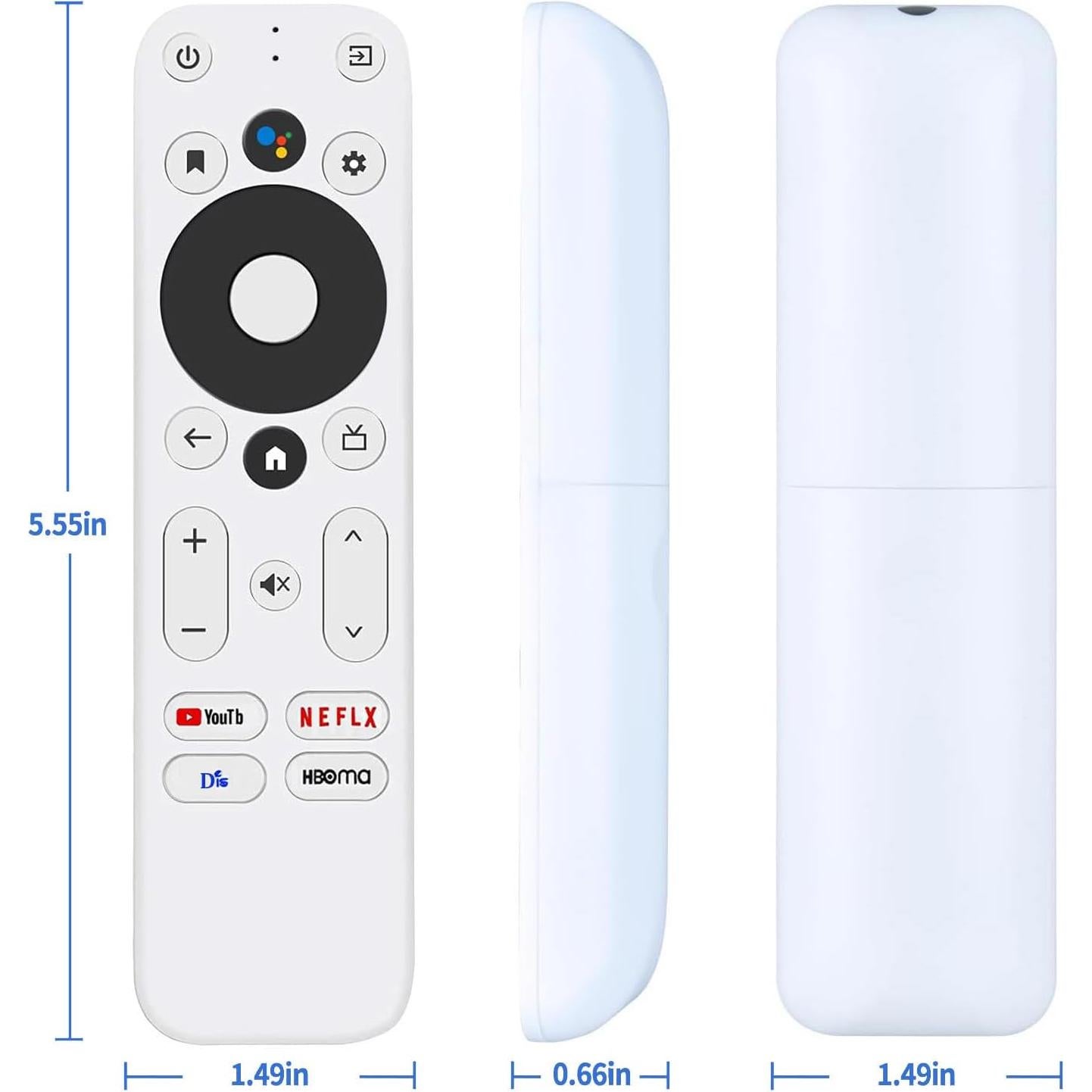 Control Remoto de Voz AieSHOP para Onn TV 4K UHD con Acceso Rápido