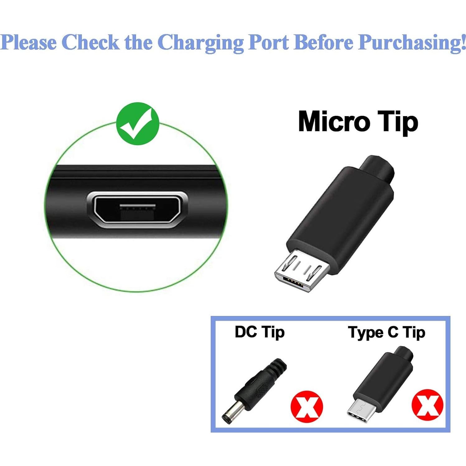 Adaptador de Corriente USB TPLTECH para Roku Streaming Stick y Express