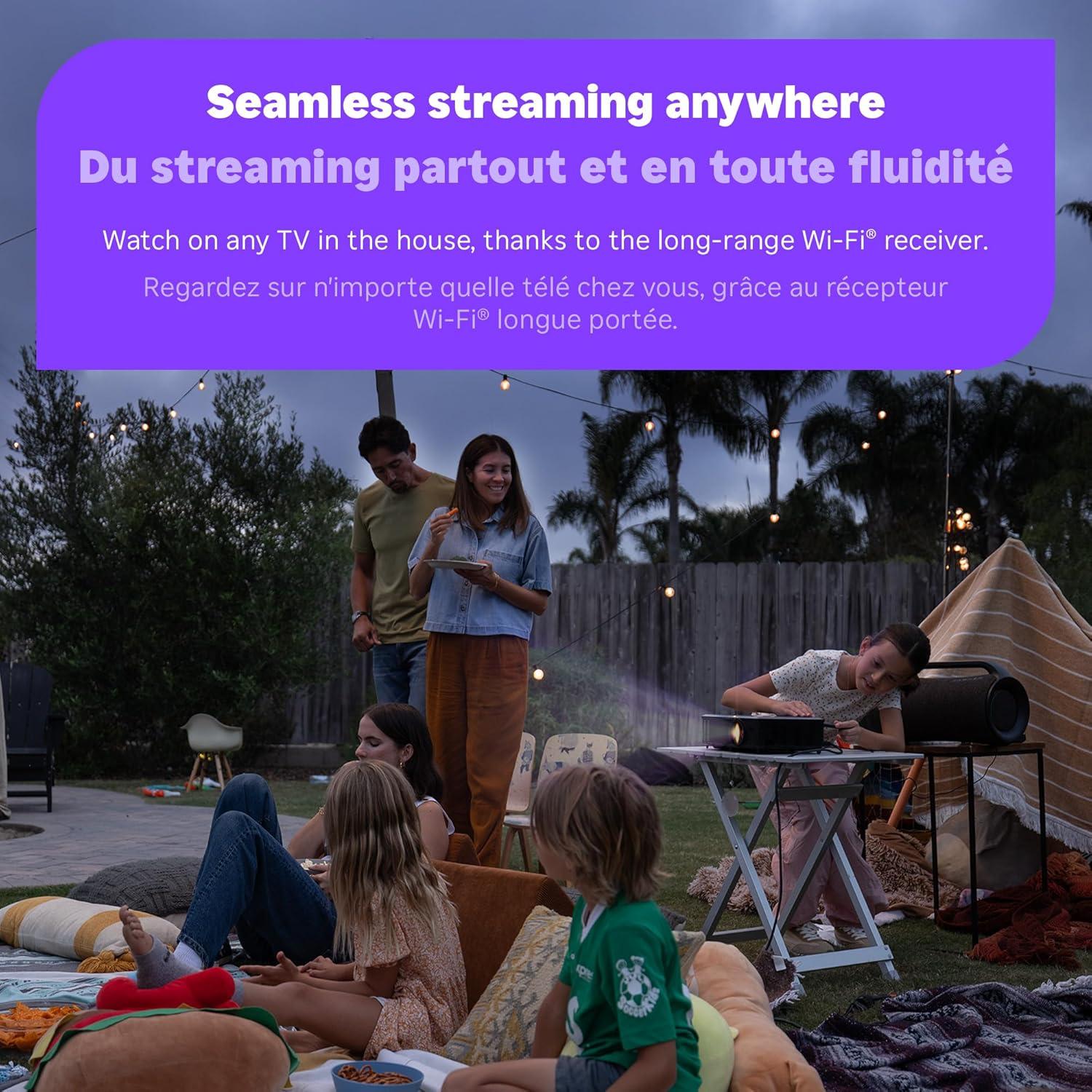 Roku Streaming Stick 4K 2022 - Dispositivo de Streaming 4K HDR