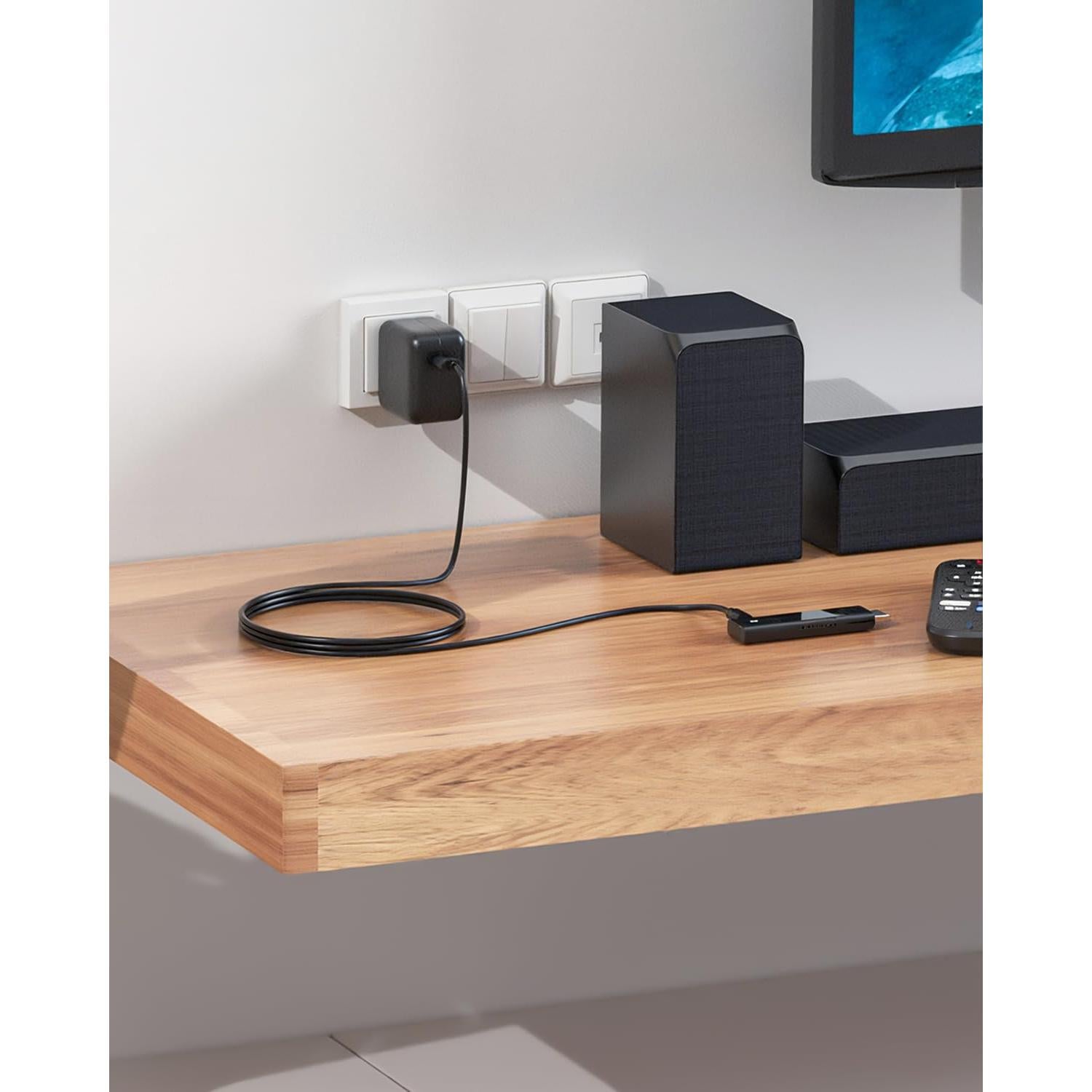 Paquete de 2 Cables Micro USB 3m SUPERER para PS4, Xbox, Roku