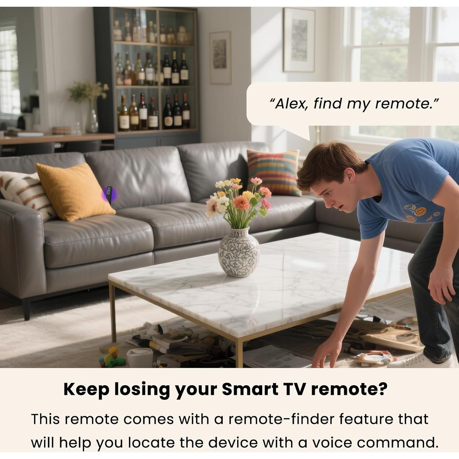 Control Remoto de Voz Retroiluminado OROSAUR G25N8L para Smart TV