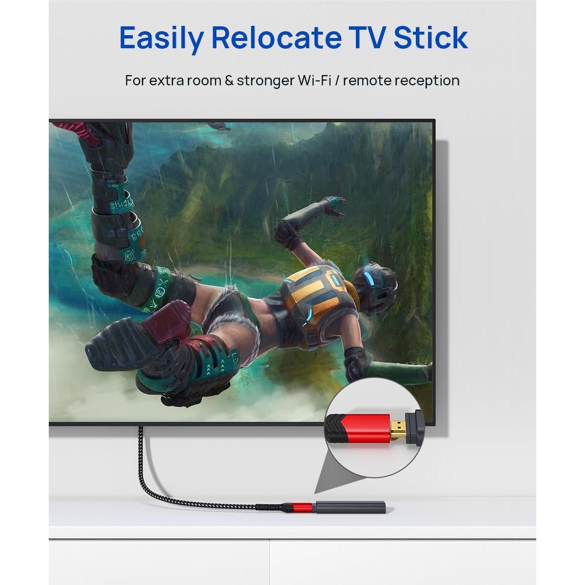 Cable de Extensión HDMI JSAUX 1.0M 4K 60Hz Macho a Hembra