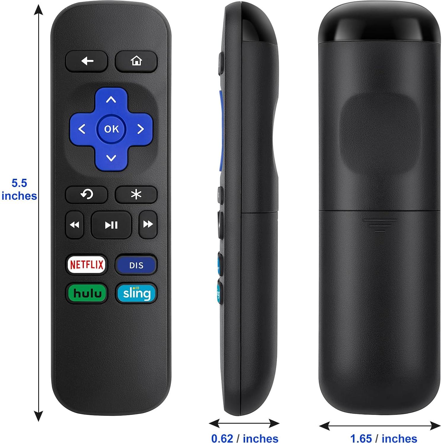 Control Remoto OMAIC para Roku Box - Compatible con Roku Express y Premiere