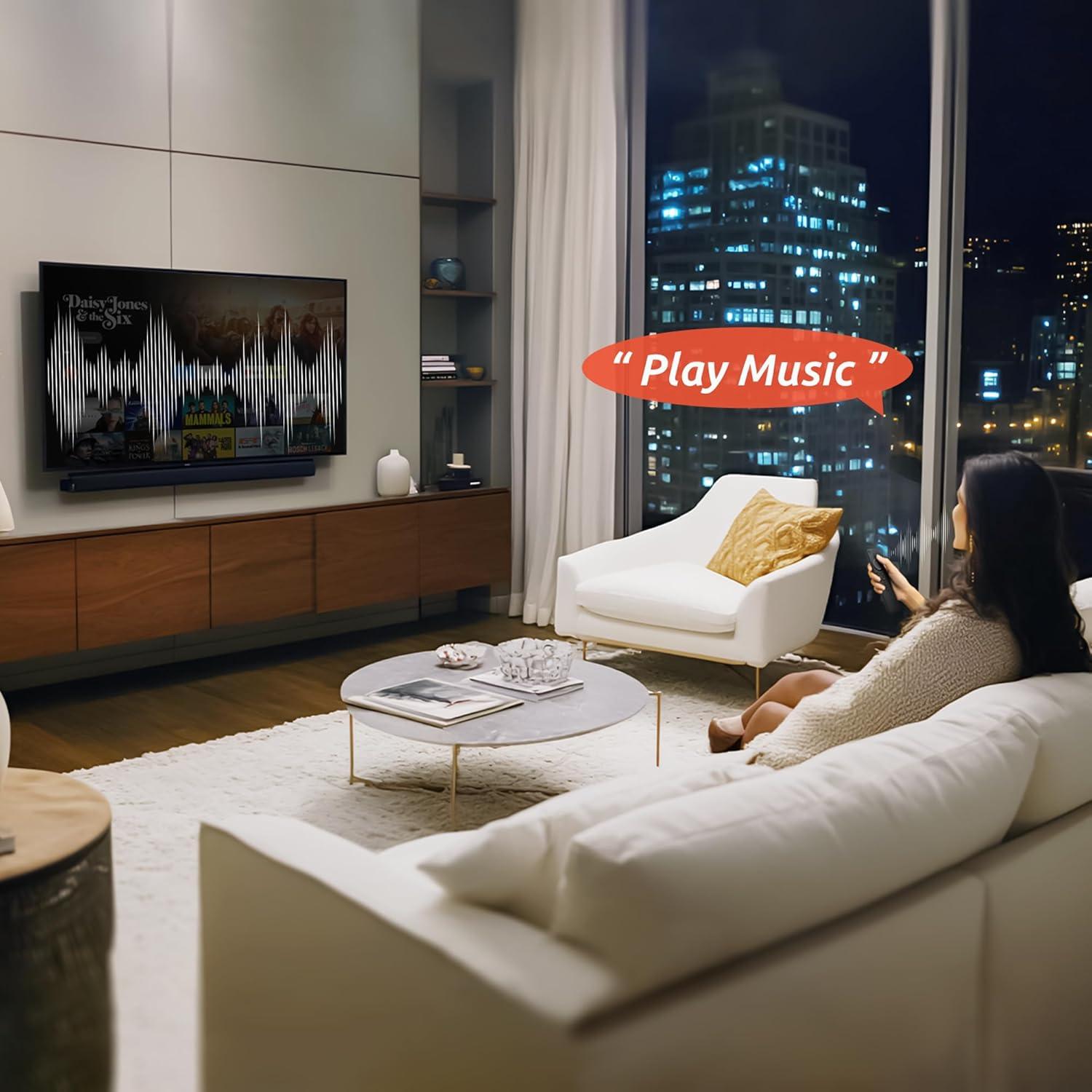 Control Remoto de Reemplazo SZILBZ para AMZ TV Stick 4K y Lite