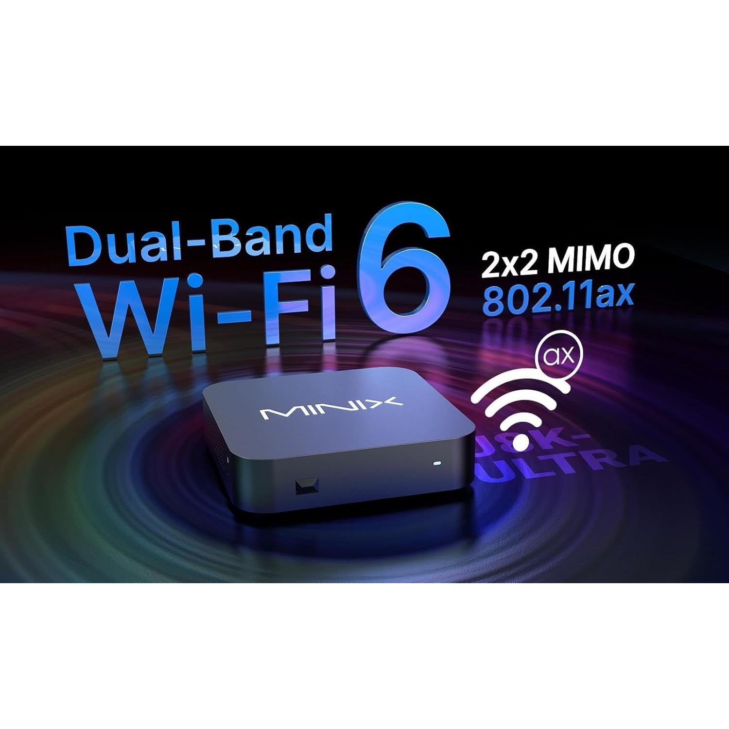 Reproductor de Medios Android MINIX U8K-ULTRA 8GB RAM 128GB