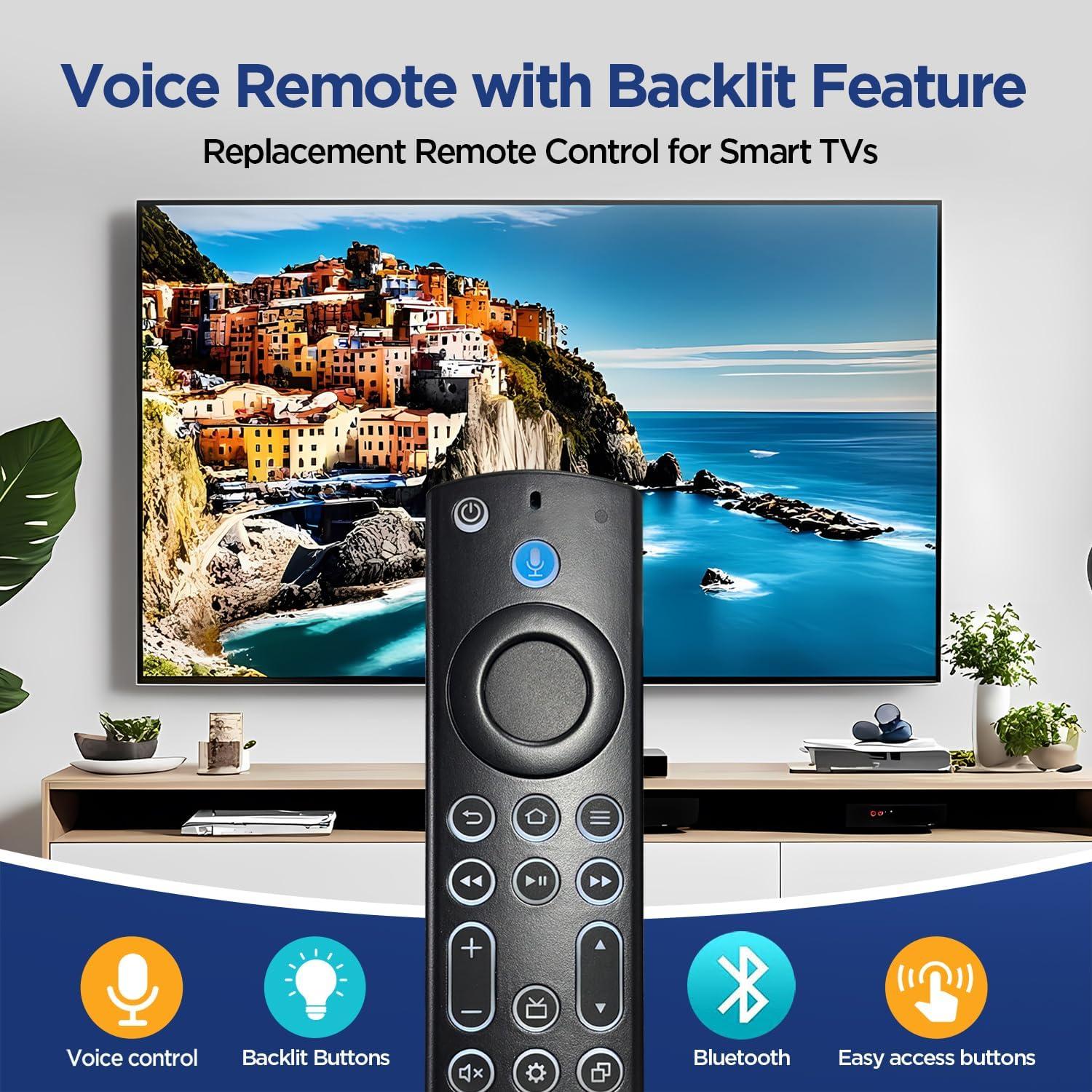 Control Remoto Retroiluminado Oritronic para TV Insignia-Toshiba