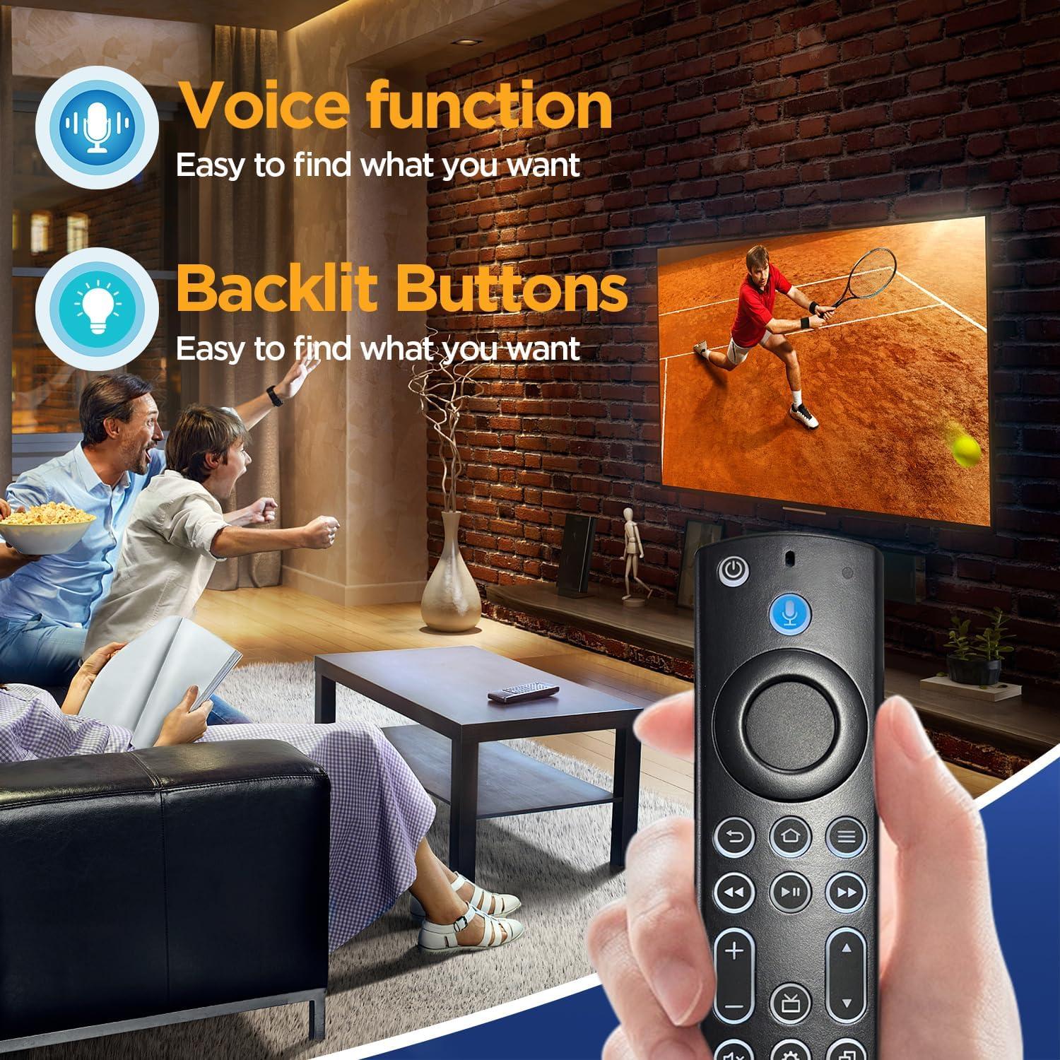 Control Remoto Retroiluminado Oritronic para TV Insignia-Toshiba