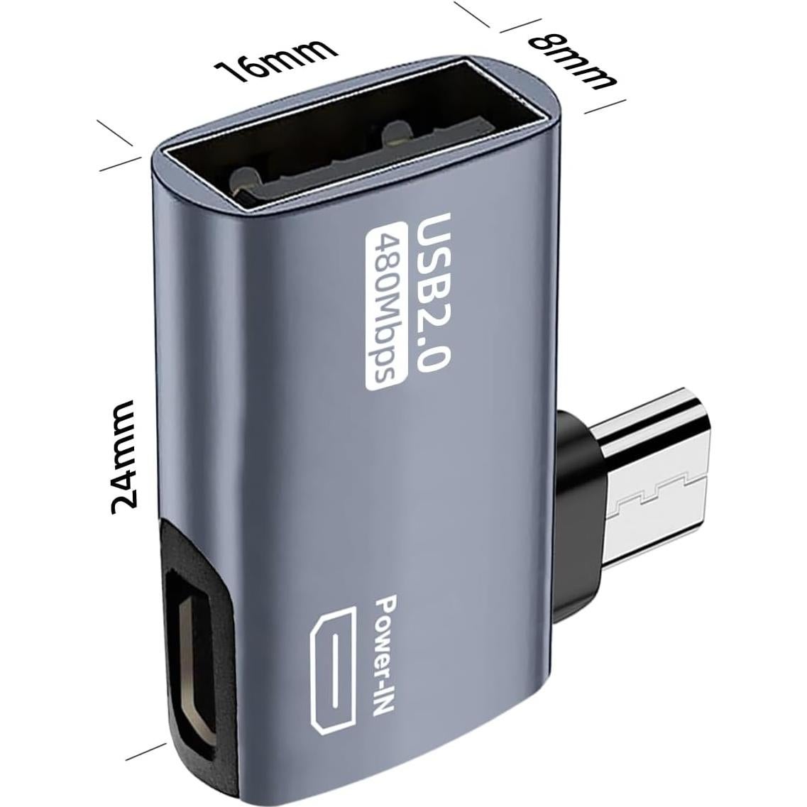 Adaptador Micro USB OTG AreMe 4 Pack para Fire TV Stick