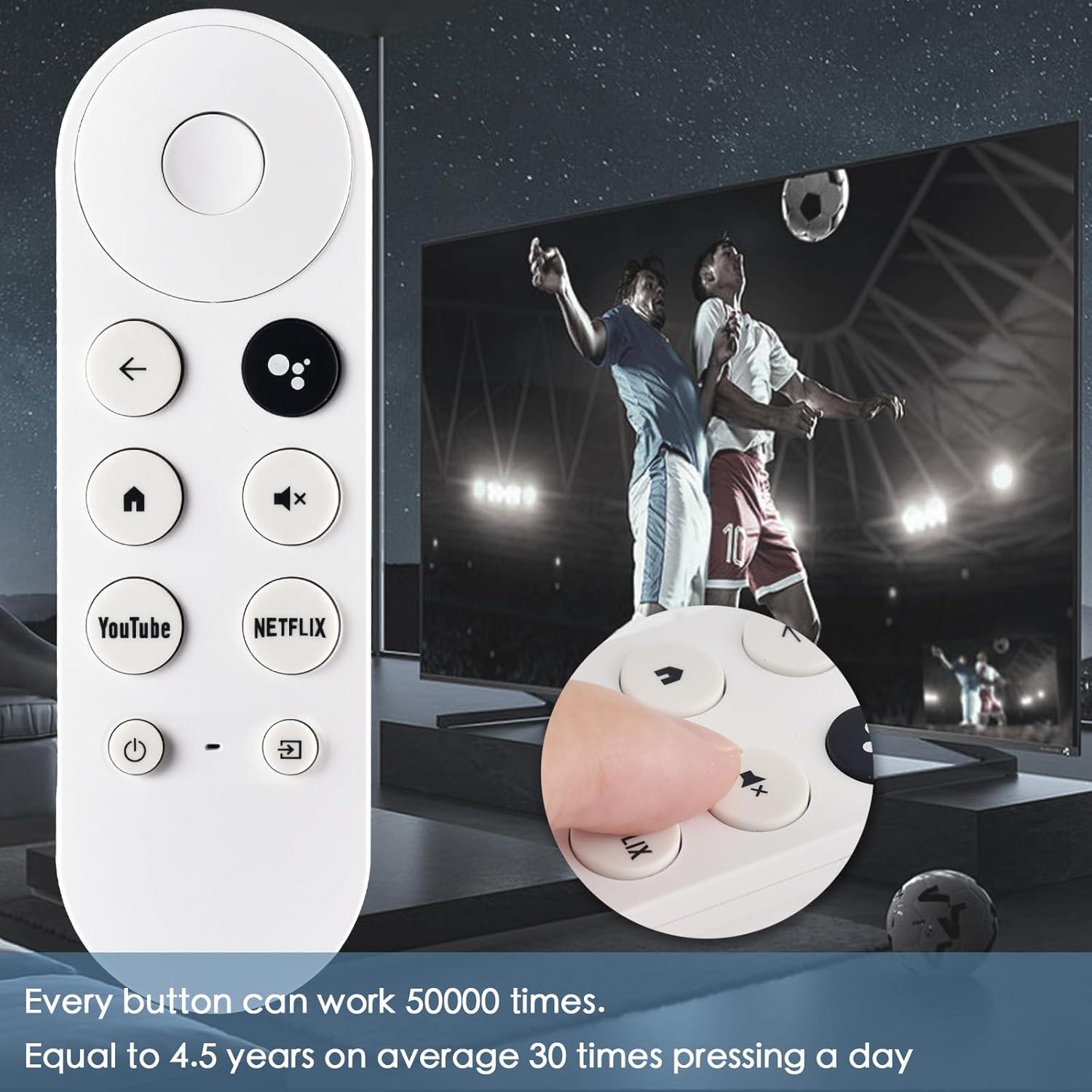 Control Remoto de Reemplazo para Google Chromecast 4K/HD