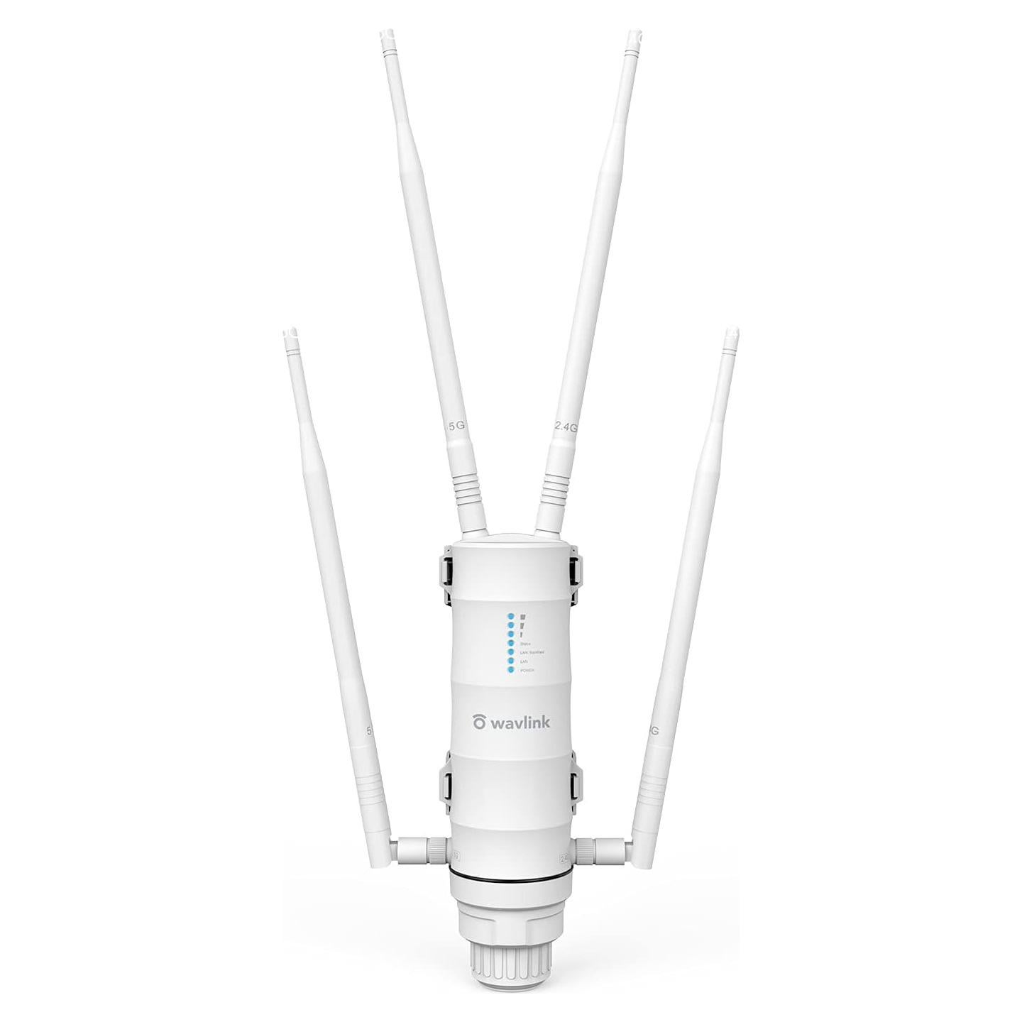Extensor de WiFi Exterior WAVLINK AC1200 Doble Banda IP65