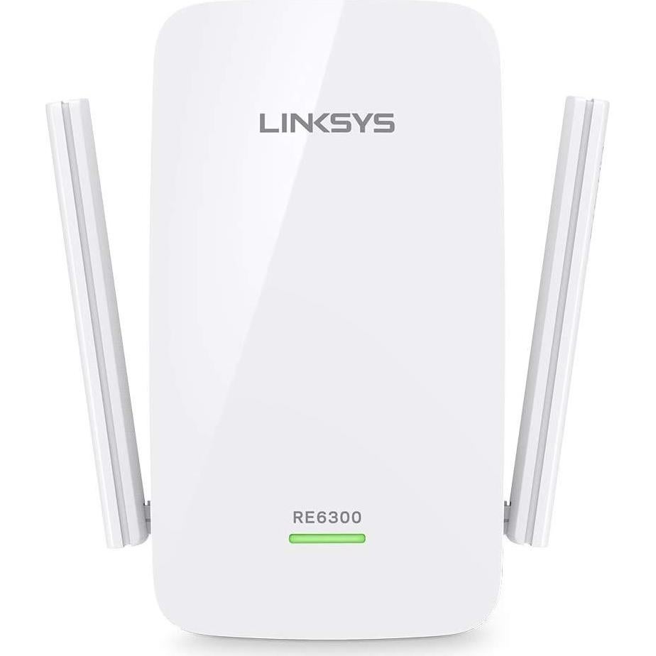 Extensor WiFi Linksys RE6300 AC750, Doble Banda, 93 m²
