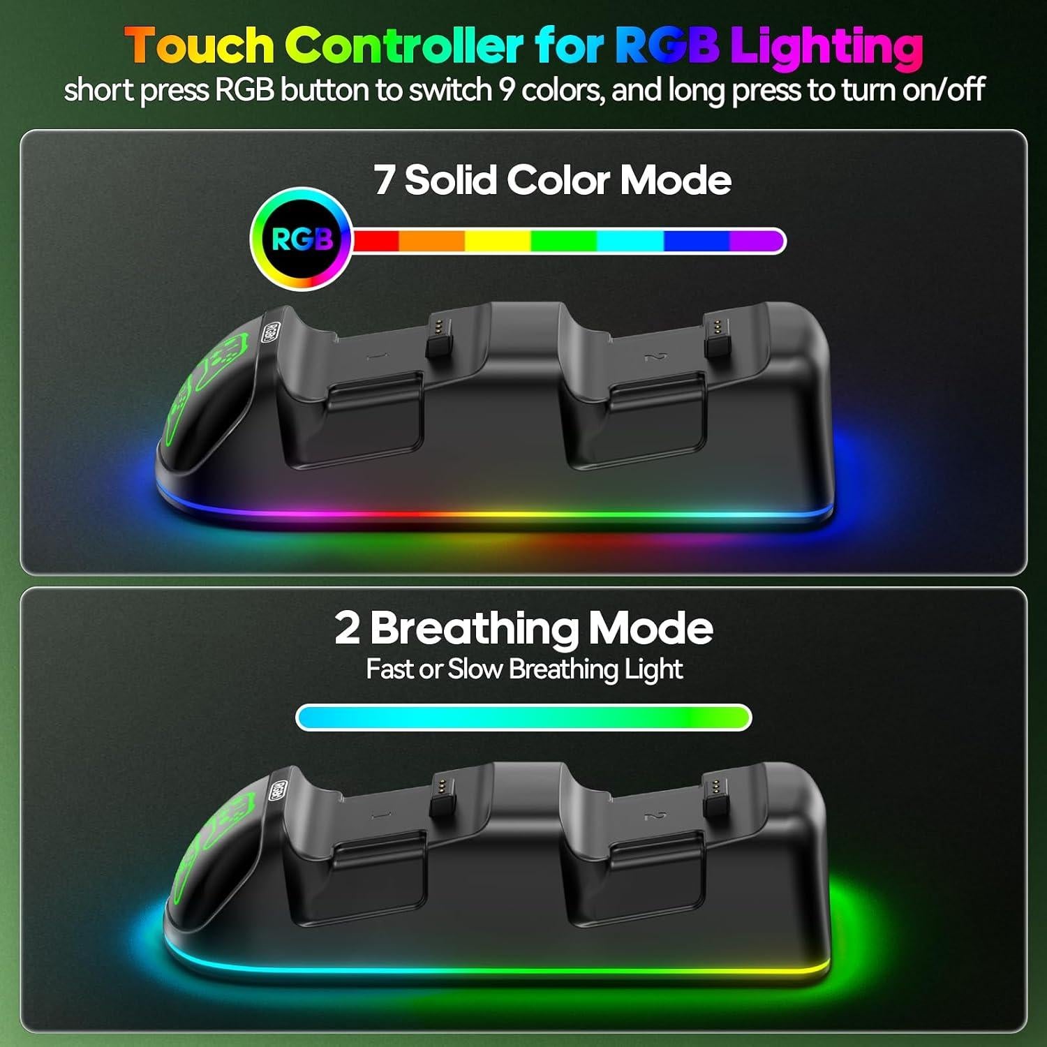 Estación de Carga OIVO para Controlador Xbox con 2 Baterías