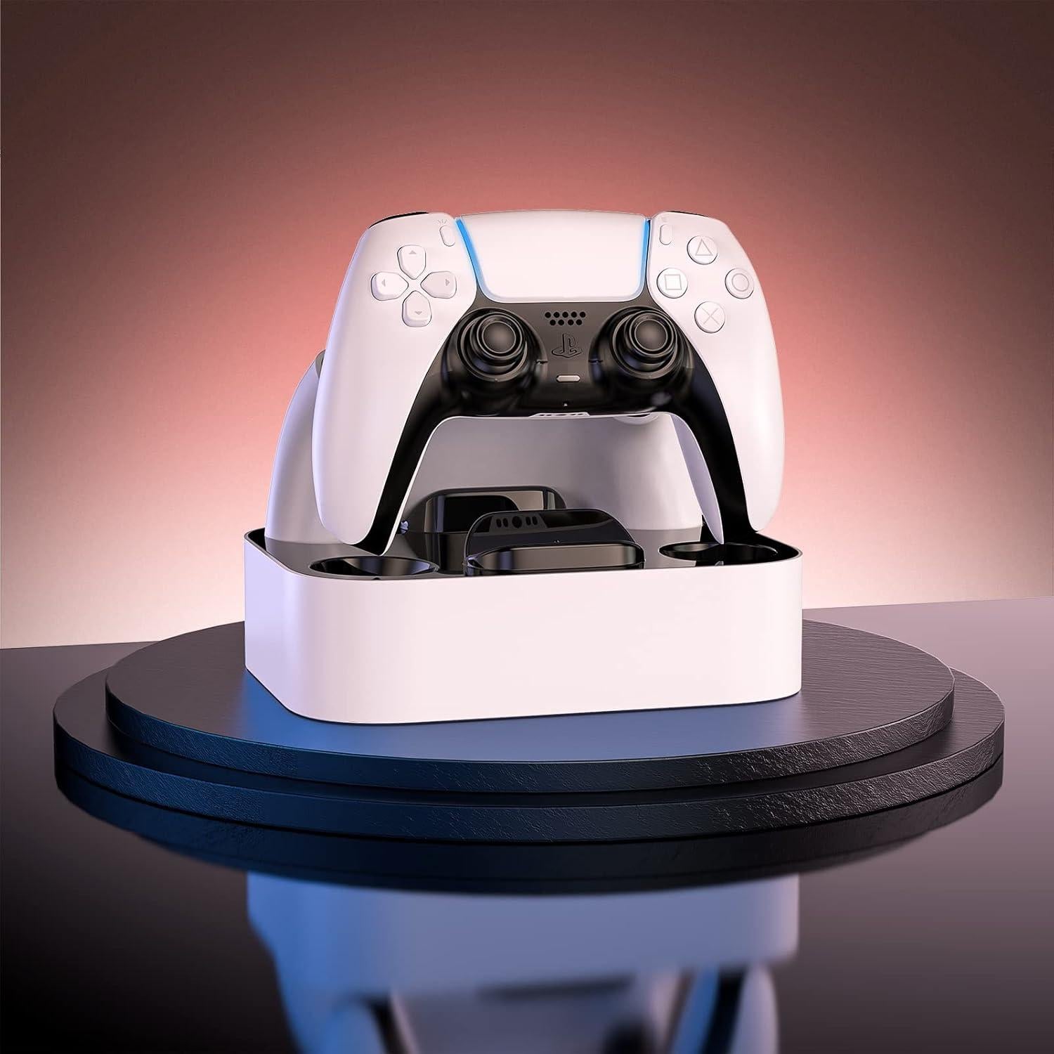 Estación de Carga Doble Newdery para Controlador PS5 y DualSense Edge