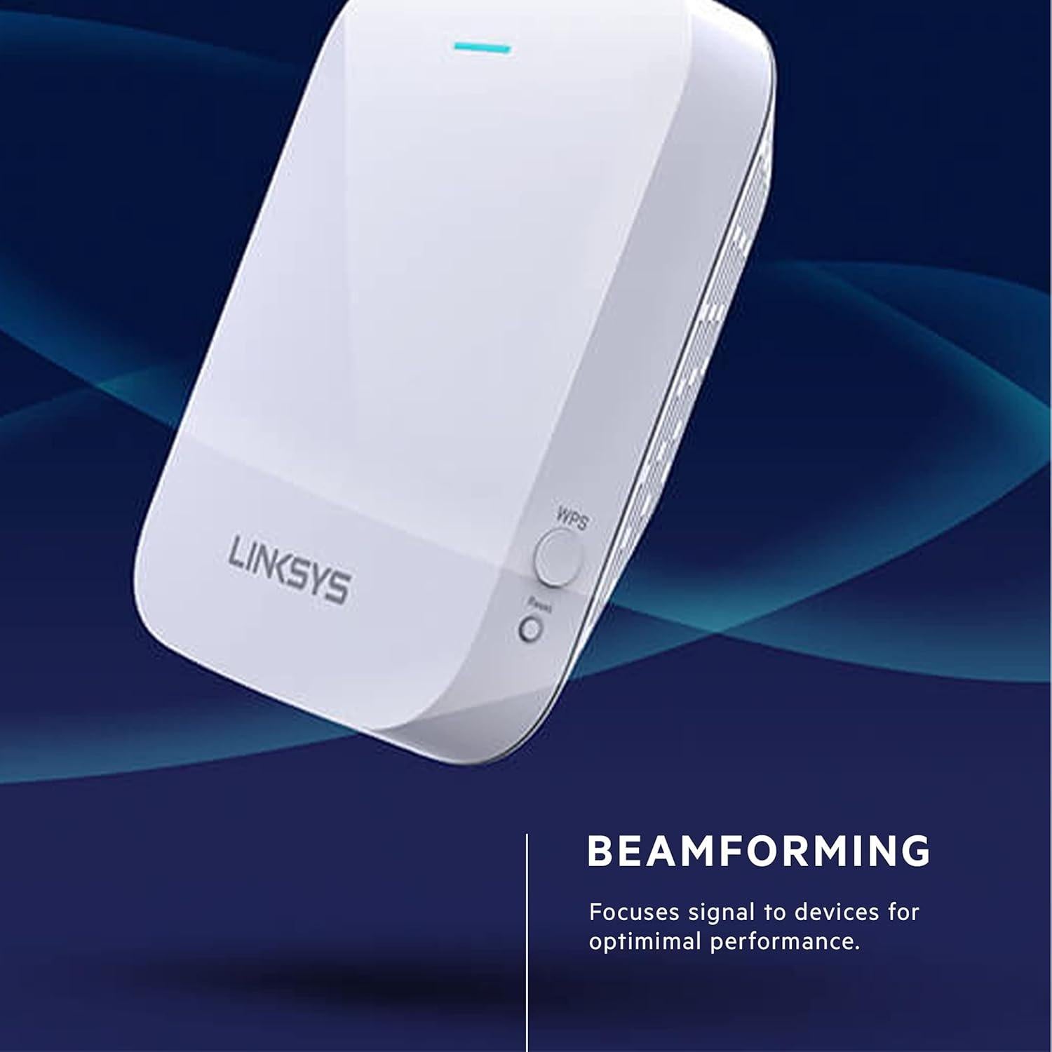 Extensor WiFi 6 Linksys RE7310 Doble Banda 1.8Gbps 185m²