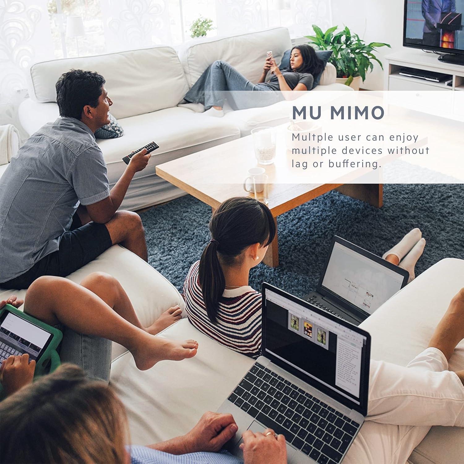 Extensor WiFi 6 Linksys RE7310 Doble Banda 1.8Gbps 185m²