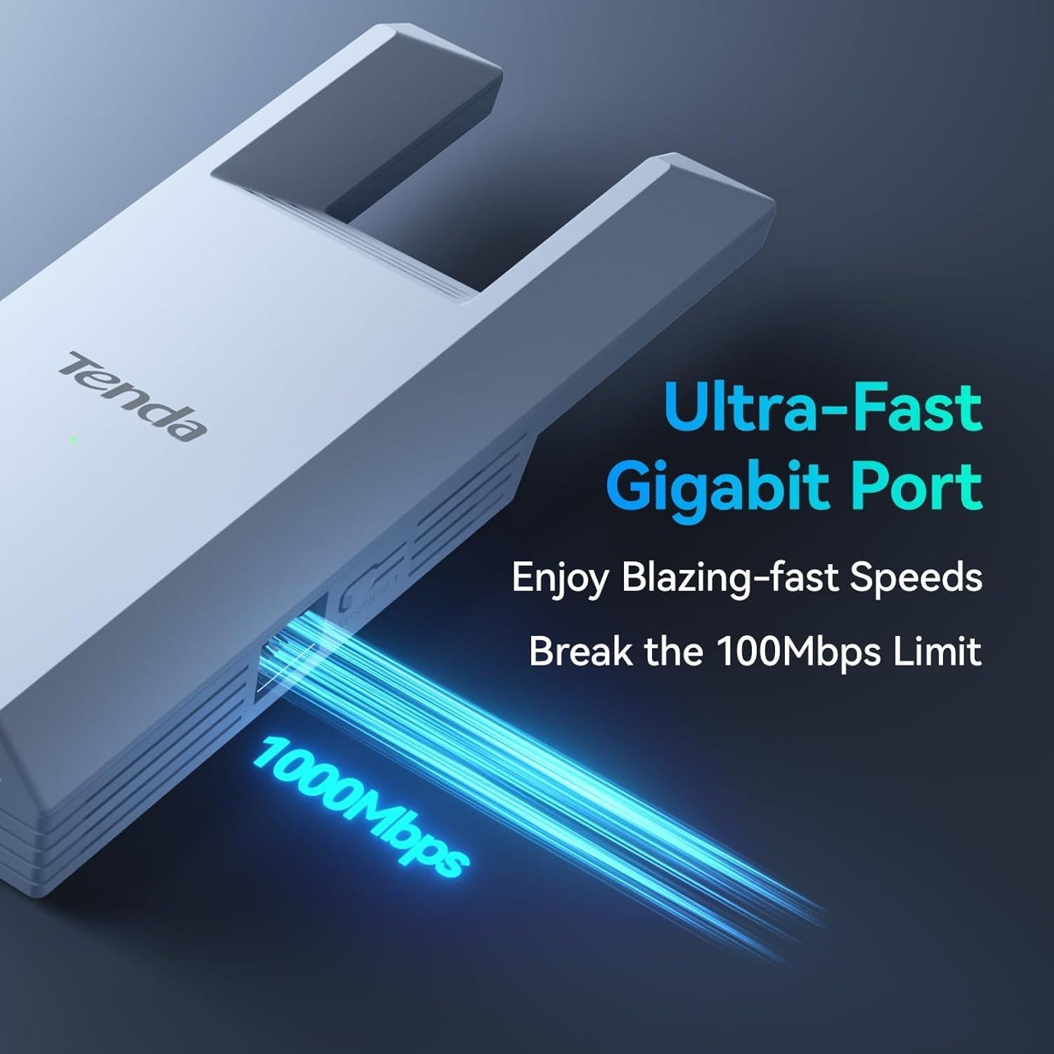 Extensor de Rango WiFi Tenda A18Pro AC1200 Doble Banda 1167Mbps