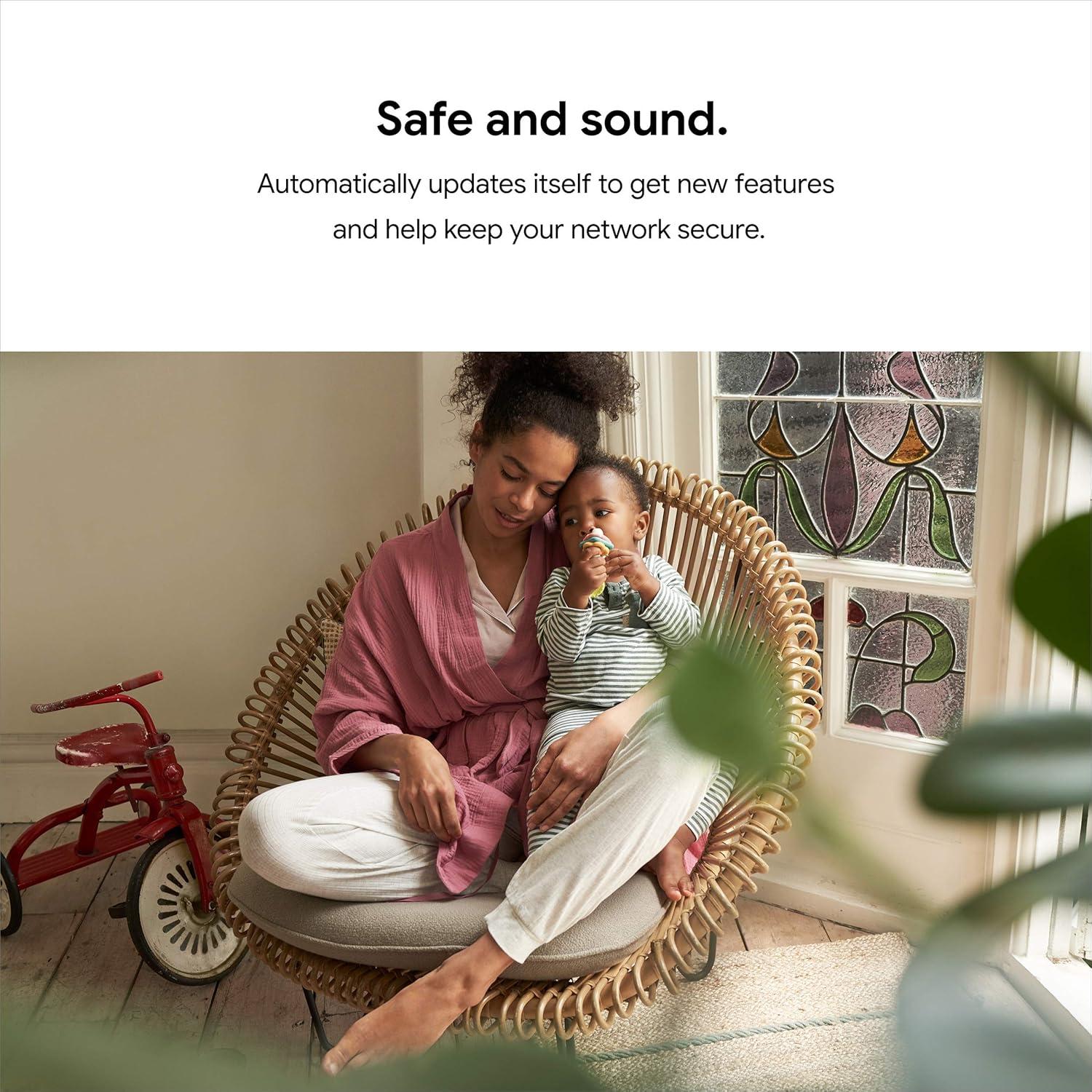 Router Google Wifi AC1200 - Sistema Mesh WiFi - Cobertura 139 m²