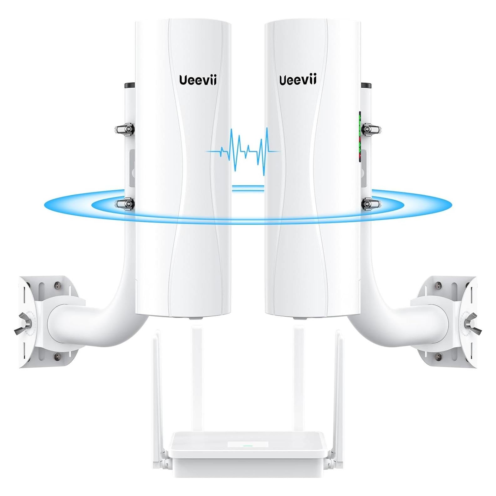 Kit Puente Inalámbrico UeeVii CPE688, Router WiFi 6 AX3000
