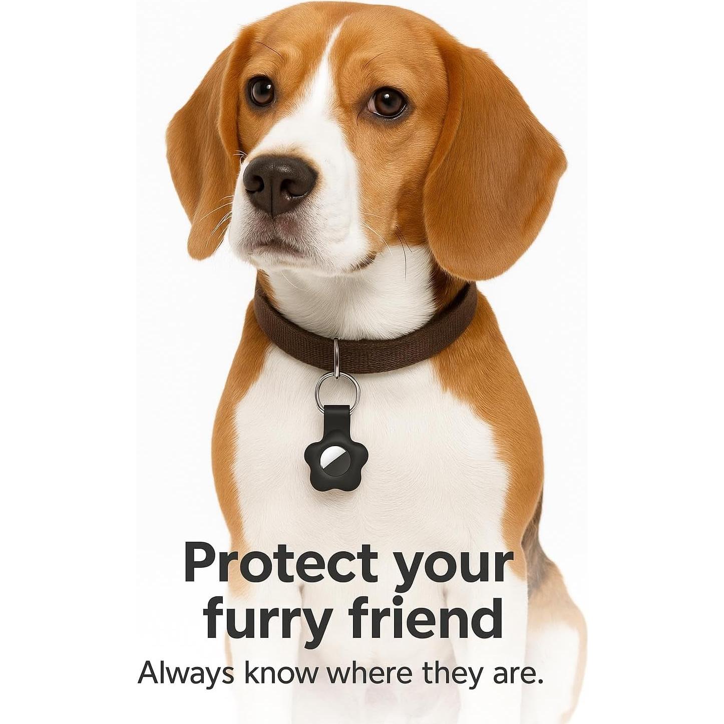 Soporte de Silicona para Rastreador Bluetooth GonzRise Negro