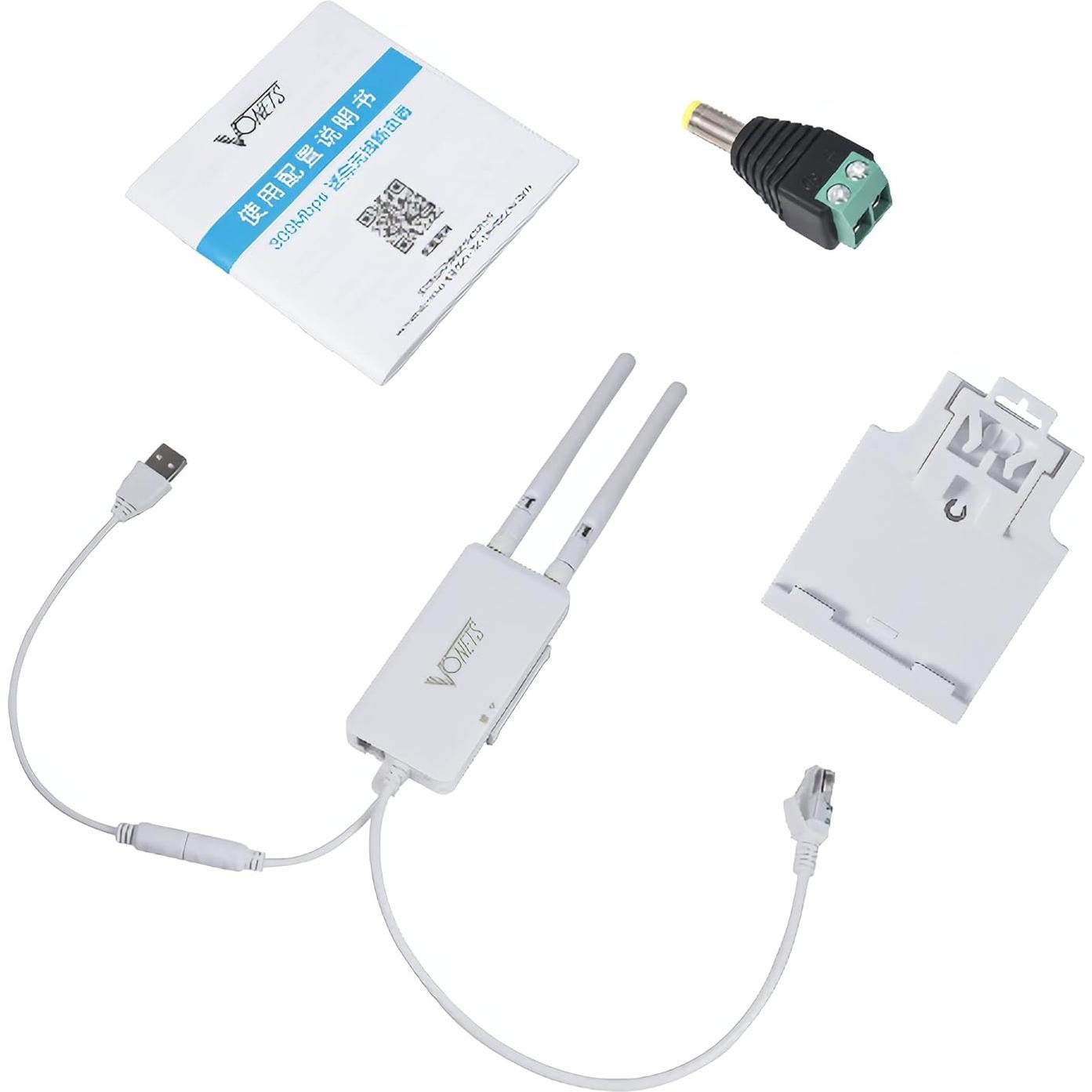 Puente WiFi Industrial VONETS VAP11S 2.4GHz 300Mbps