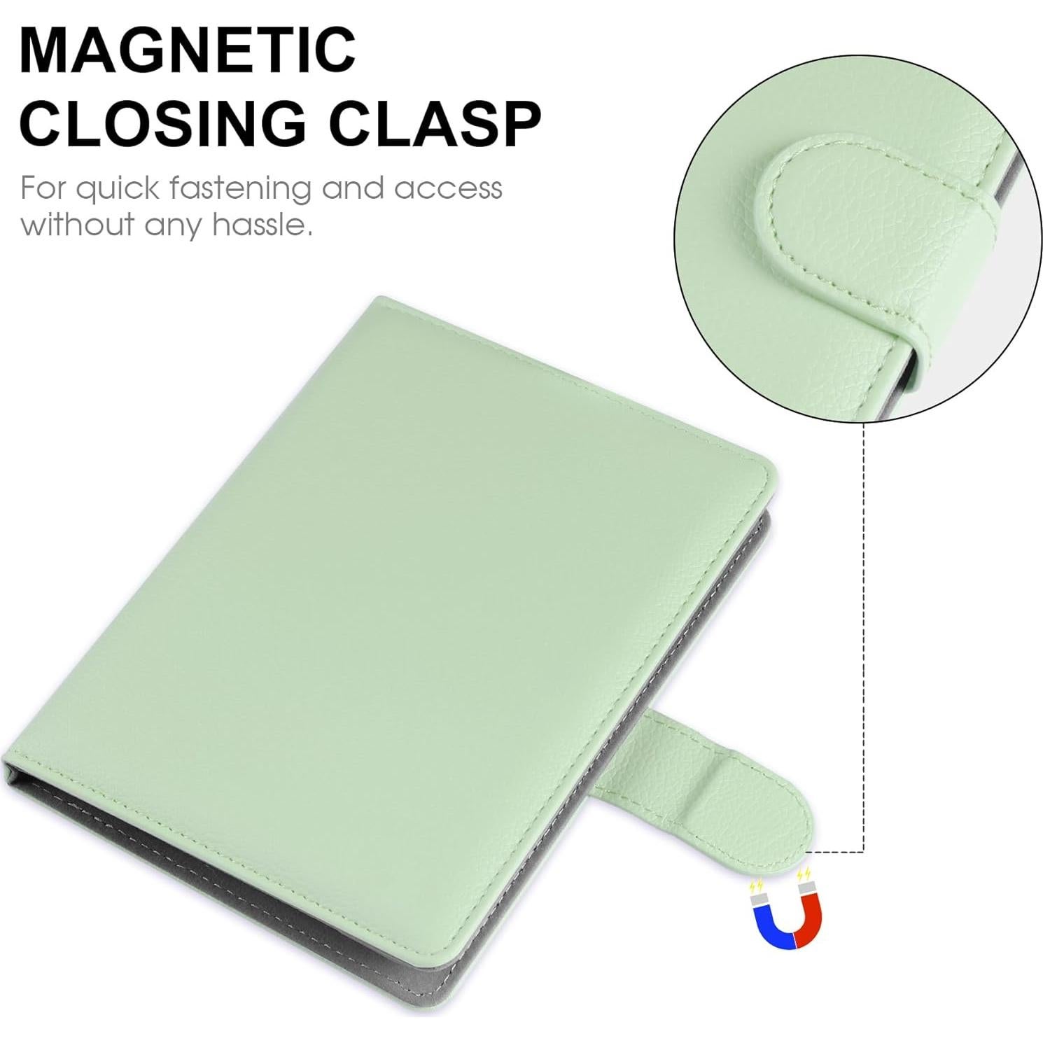 Funda Universal Verde para eReader 6-7" HoYiXi con Bolsillo