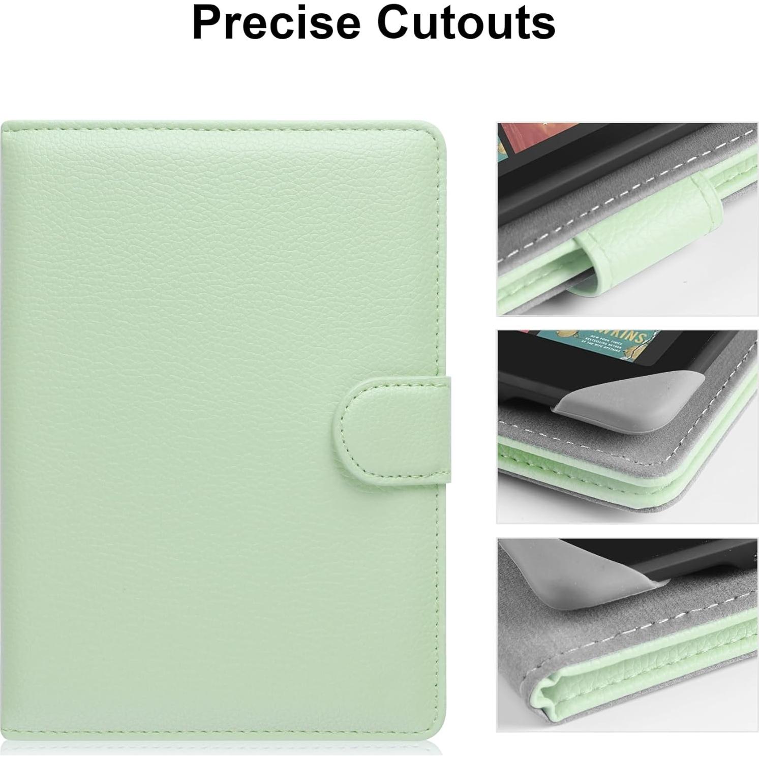 Funda Universal Verde para eReader 6-7" HoYiXi con Bolsillo