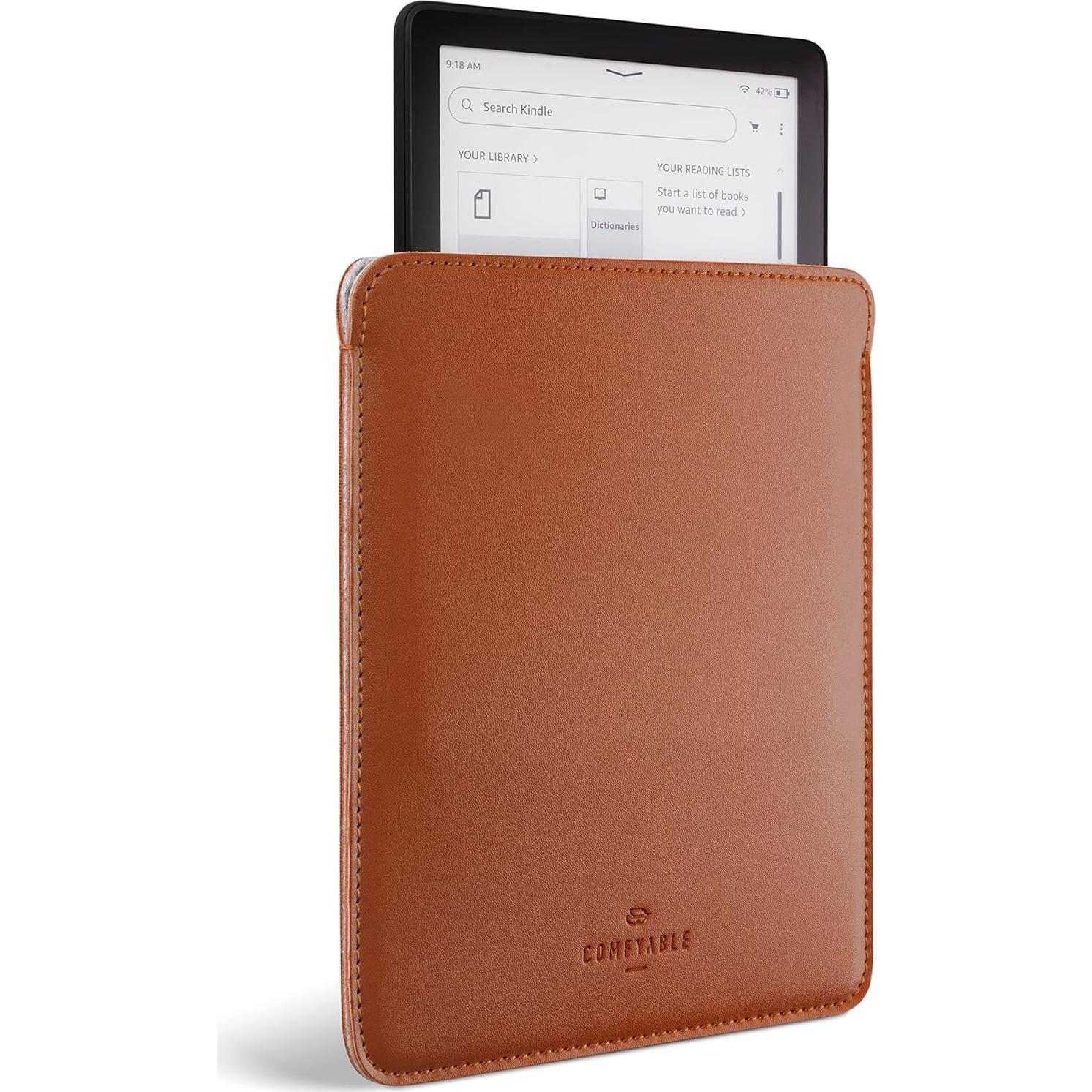 Funda para E-Reader Comfyable Marrón 6.8"-7" Compatible Kindle