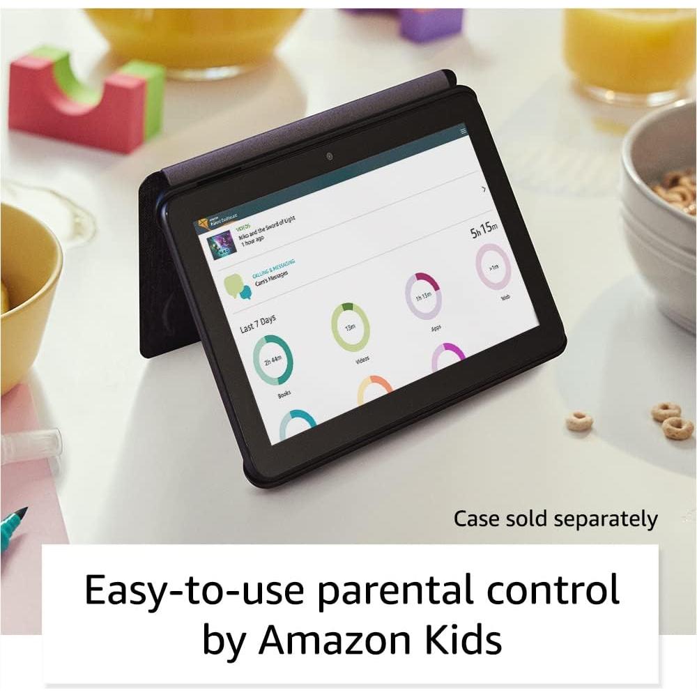 Like-New Amazon Fire 7 tablet (newest model) 7” display, read and watch, under $60 with 10-hour battery life, 16 GB, Black