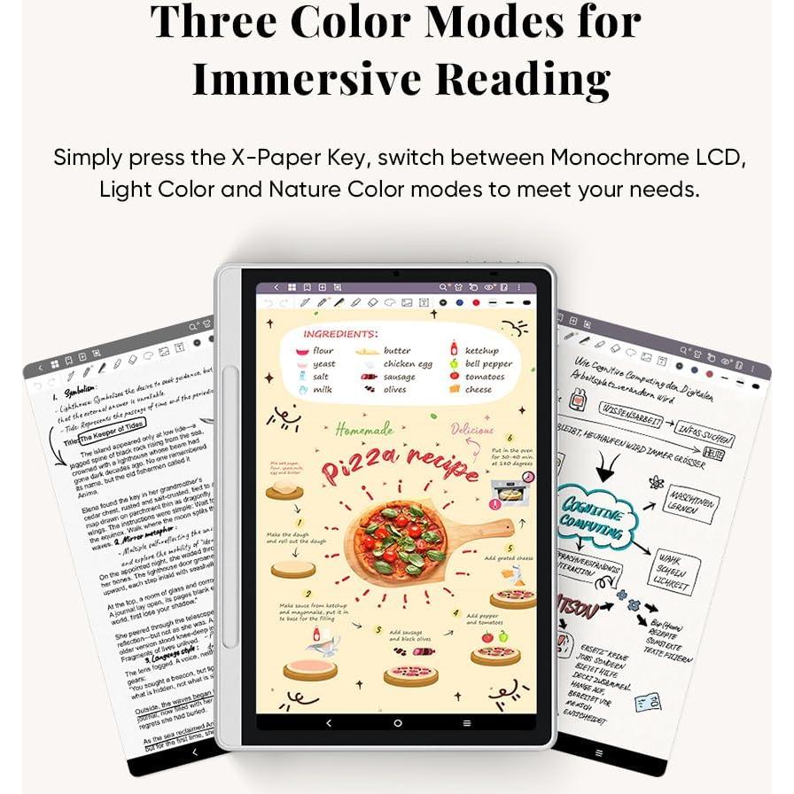 XPPen Cuaderno Digital 10.95" con Lápiz X3 Pro 128GB