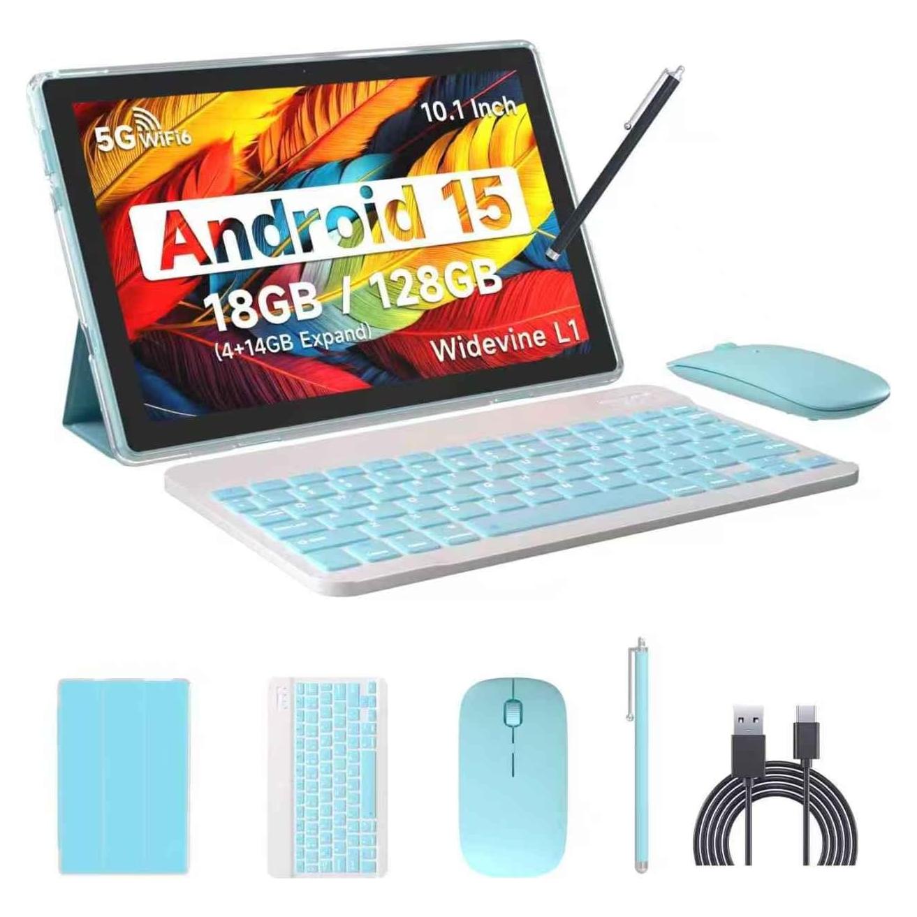 Tableta Android 15 IWEGGO 10.1" 18GB RAM 128GB ROM 2TB