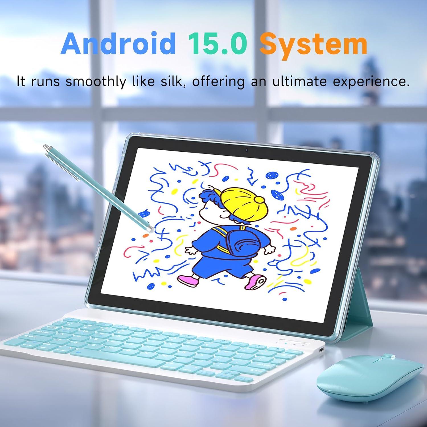 Tableta Android 15 IWEGGO 10.1" 18GB RAM 128GB ROM 2TB