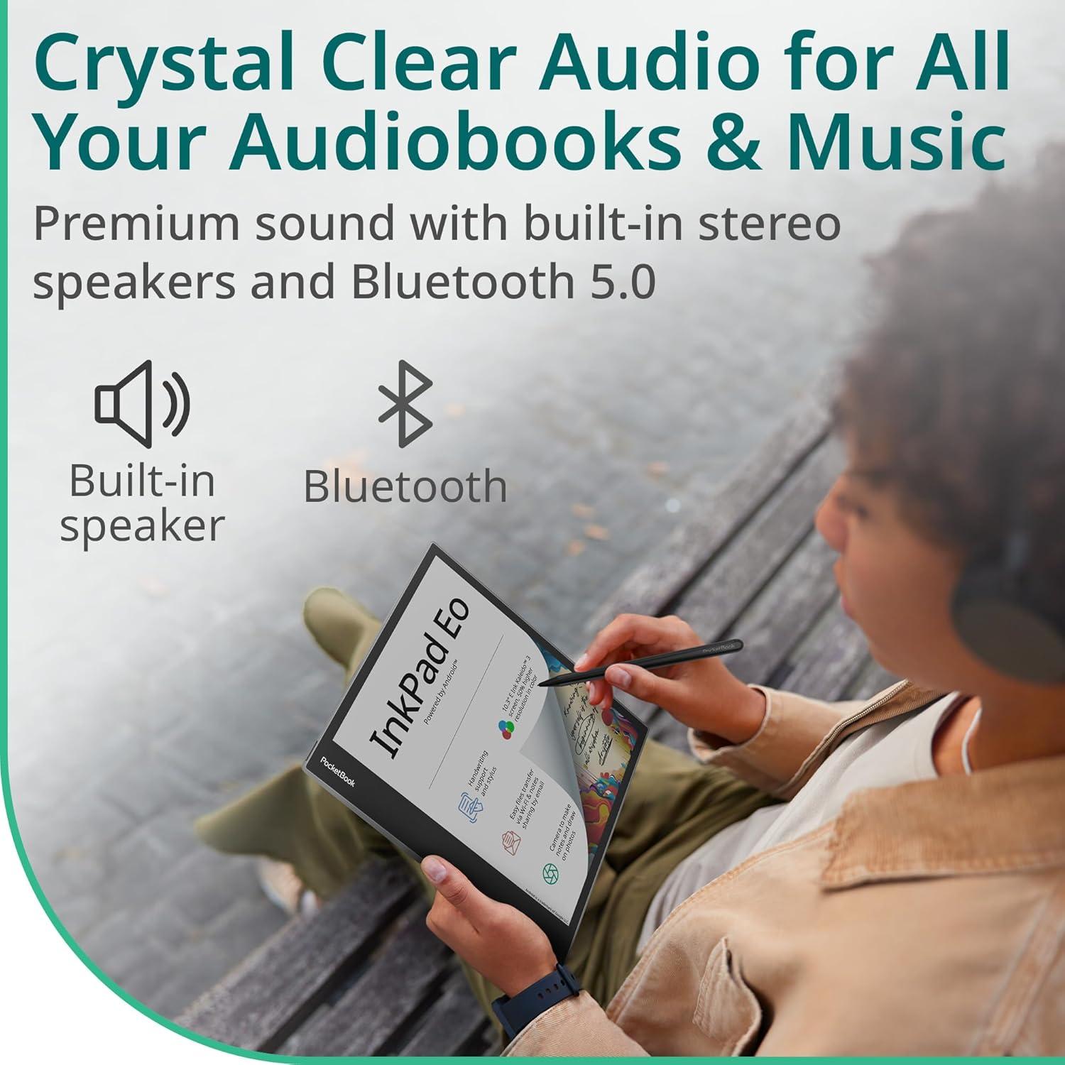 PocketBook InkPad Eo | 10.3" E Ink Kaleido 3 | Lápiz Óptico