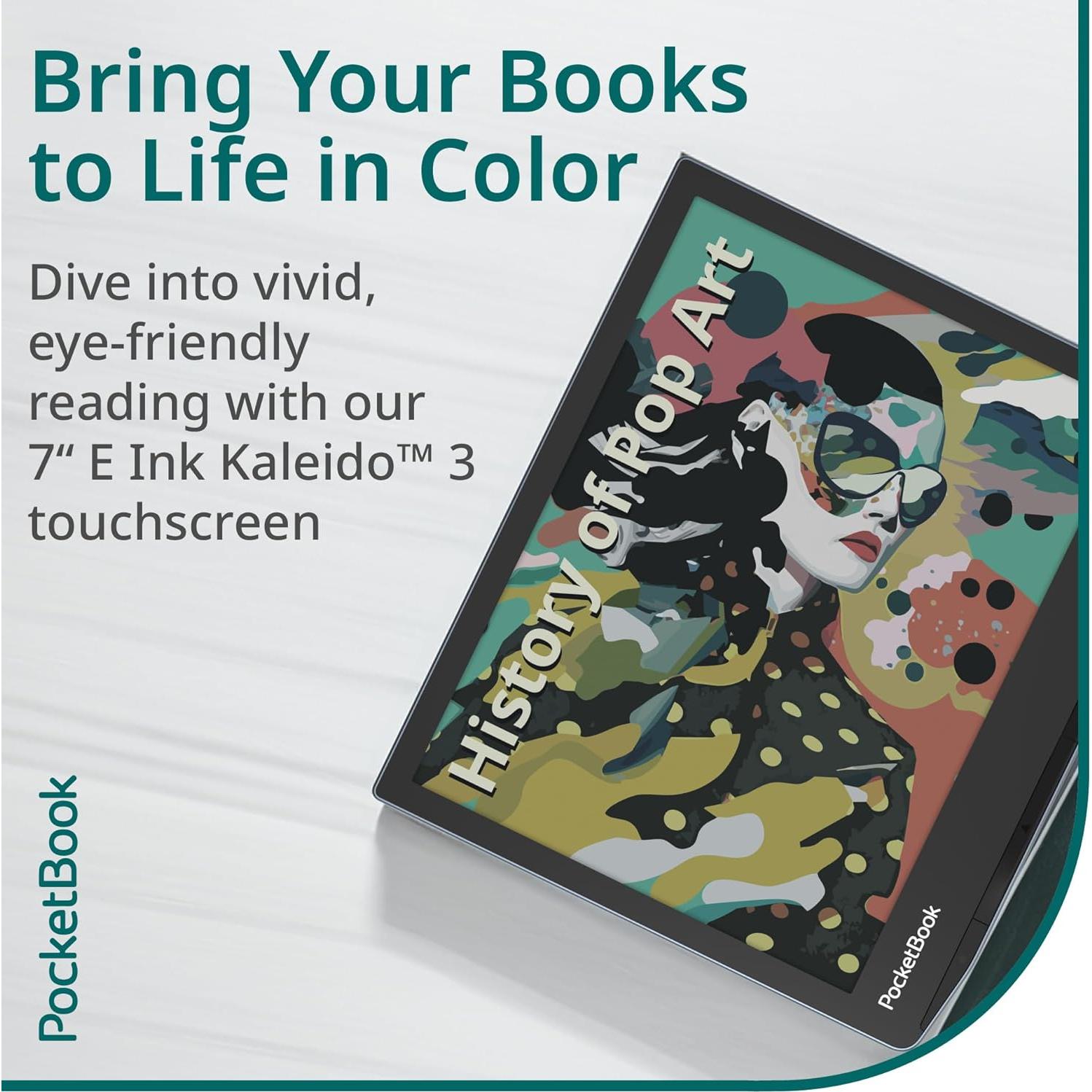 PocketBook Era Color E-Reader 7'' E-Ink Kaleido 3 Resistente al Agua
