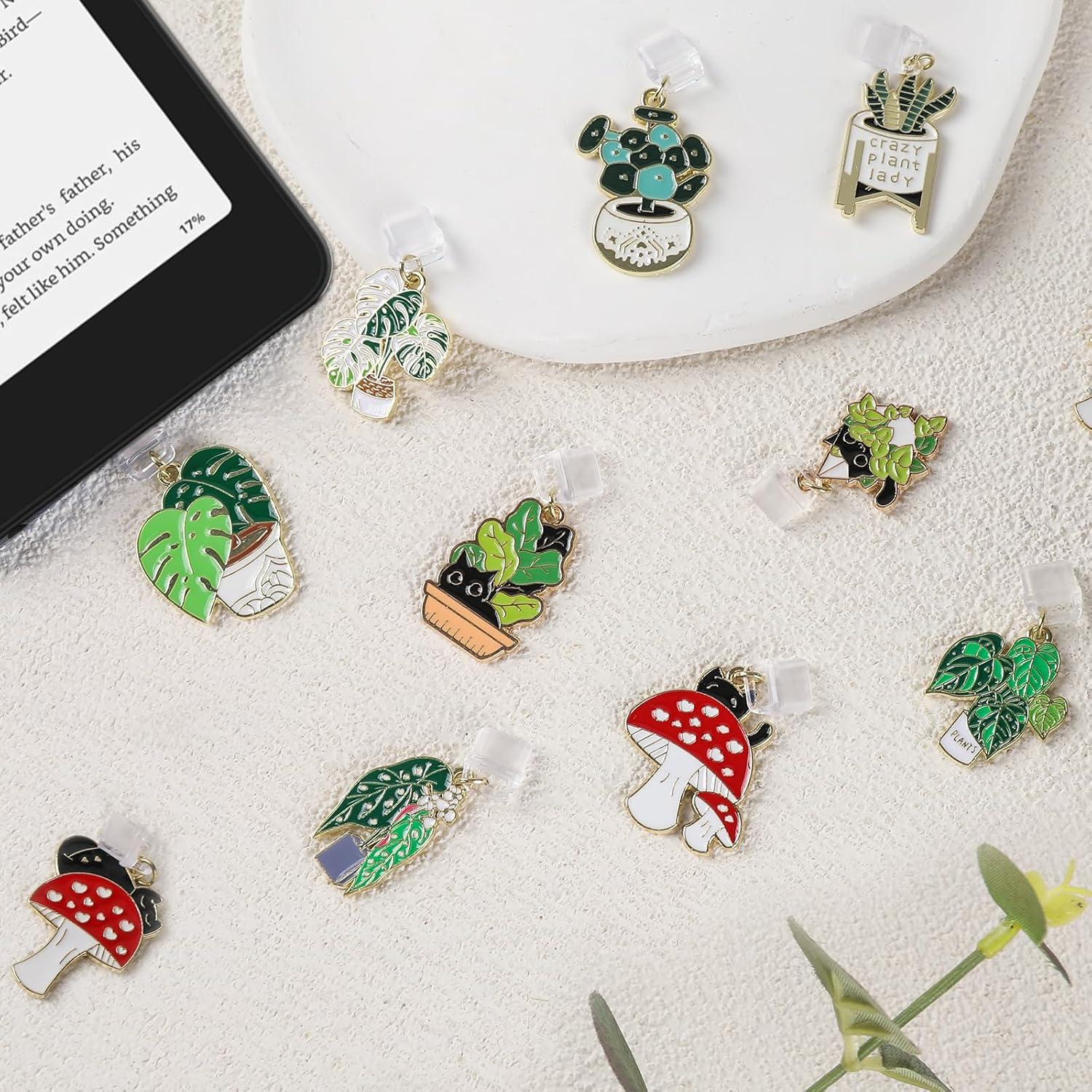 Encantos de Tapón de Polvo Tipo C TAKEALOOKO - 10 Piezas