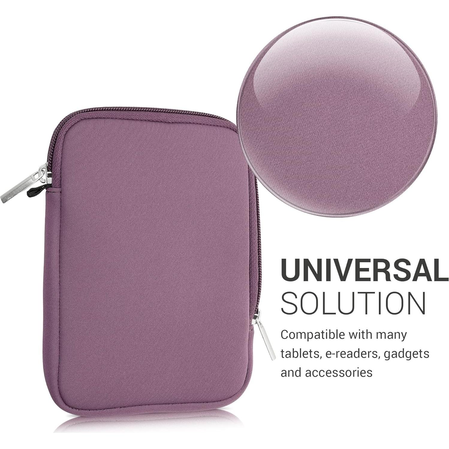 Funda de Neopreno Universal KW-Commerce para eReader 6" Lavanda