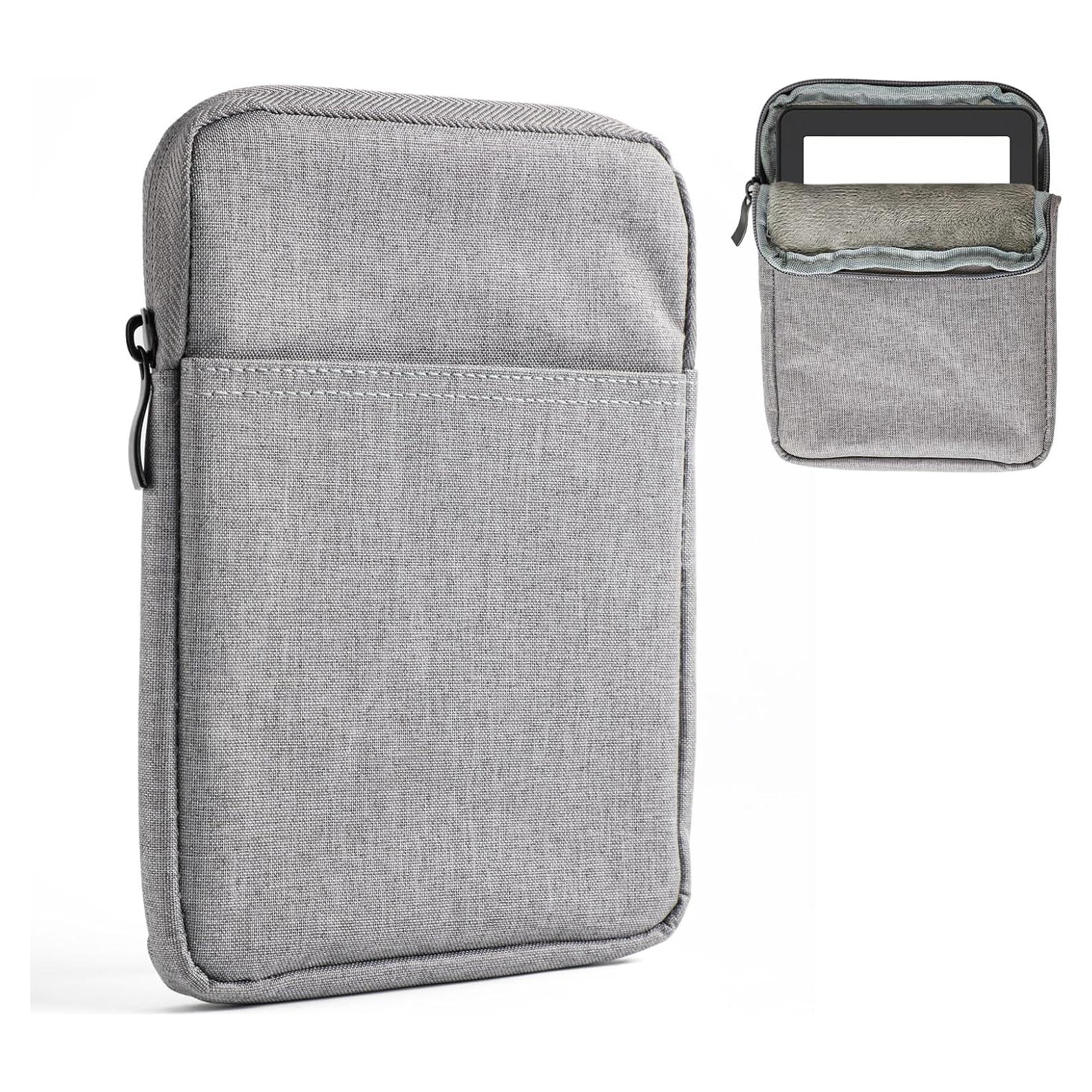 Funda Protectora para E-Reader Kindle 6-7" Gris - PEUTIER