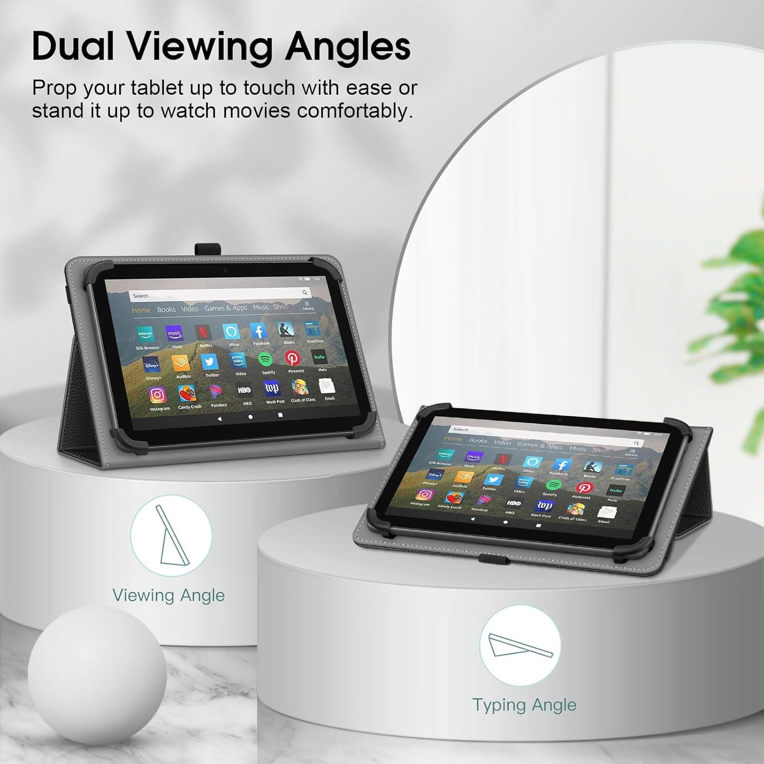 Funda Universal Fintie para Tabletas de 7-8 Pulgadas - Cuero PU